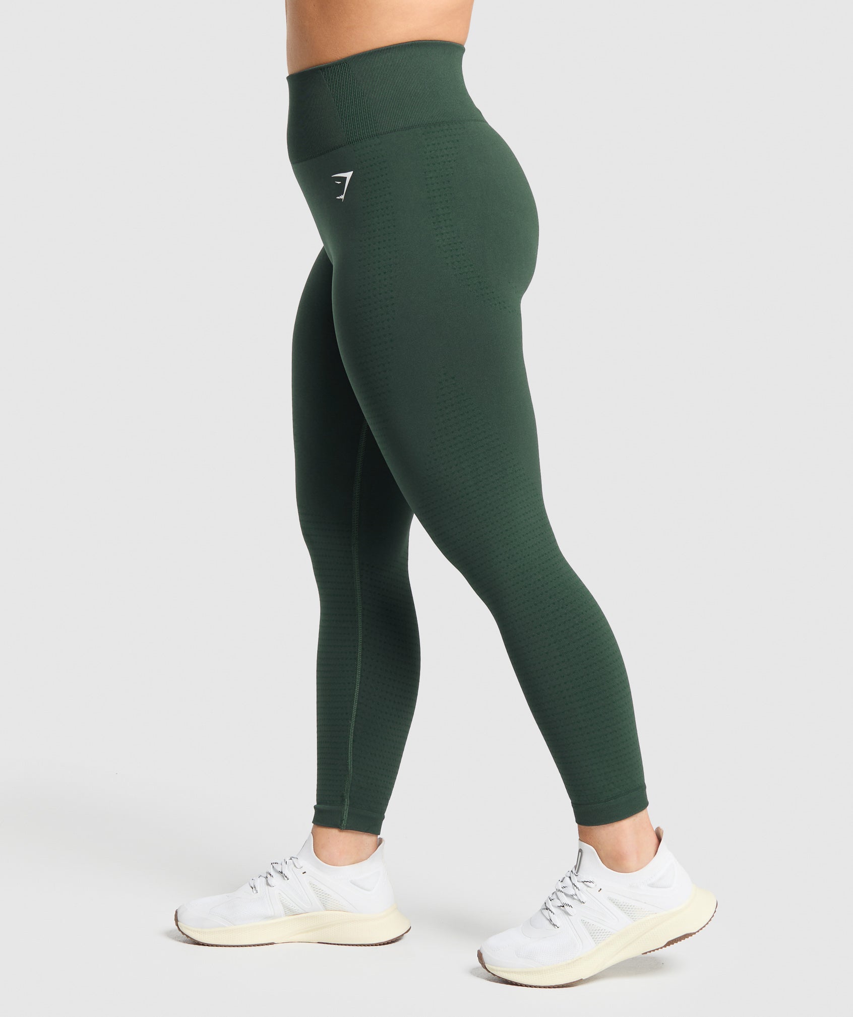 Gymshark Vital Short Leggings - Woodland Green Marl