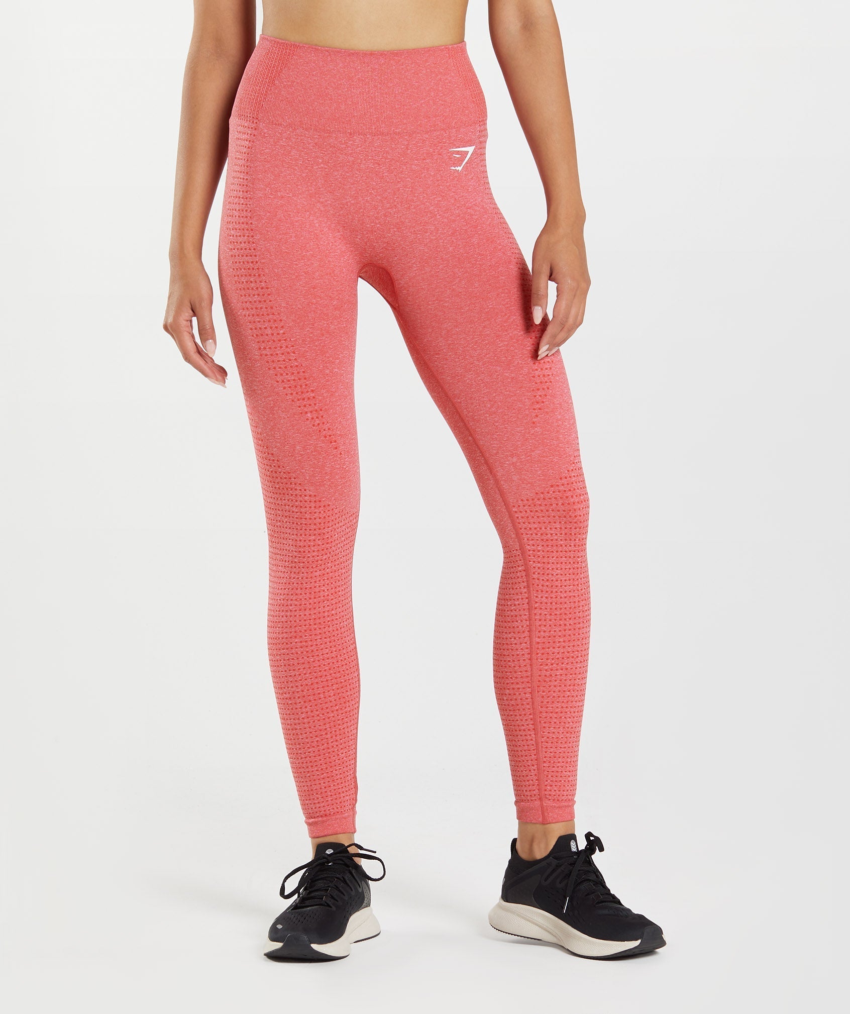 Gymshark Vital Regular Leggings - Chilli Red Marl