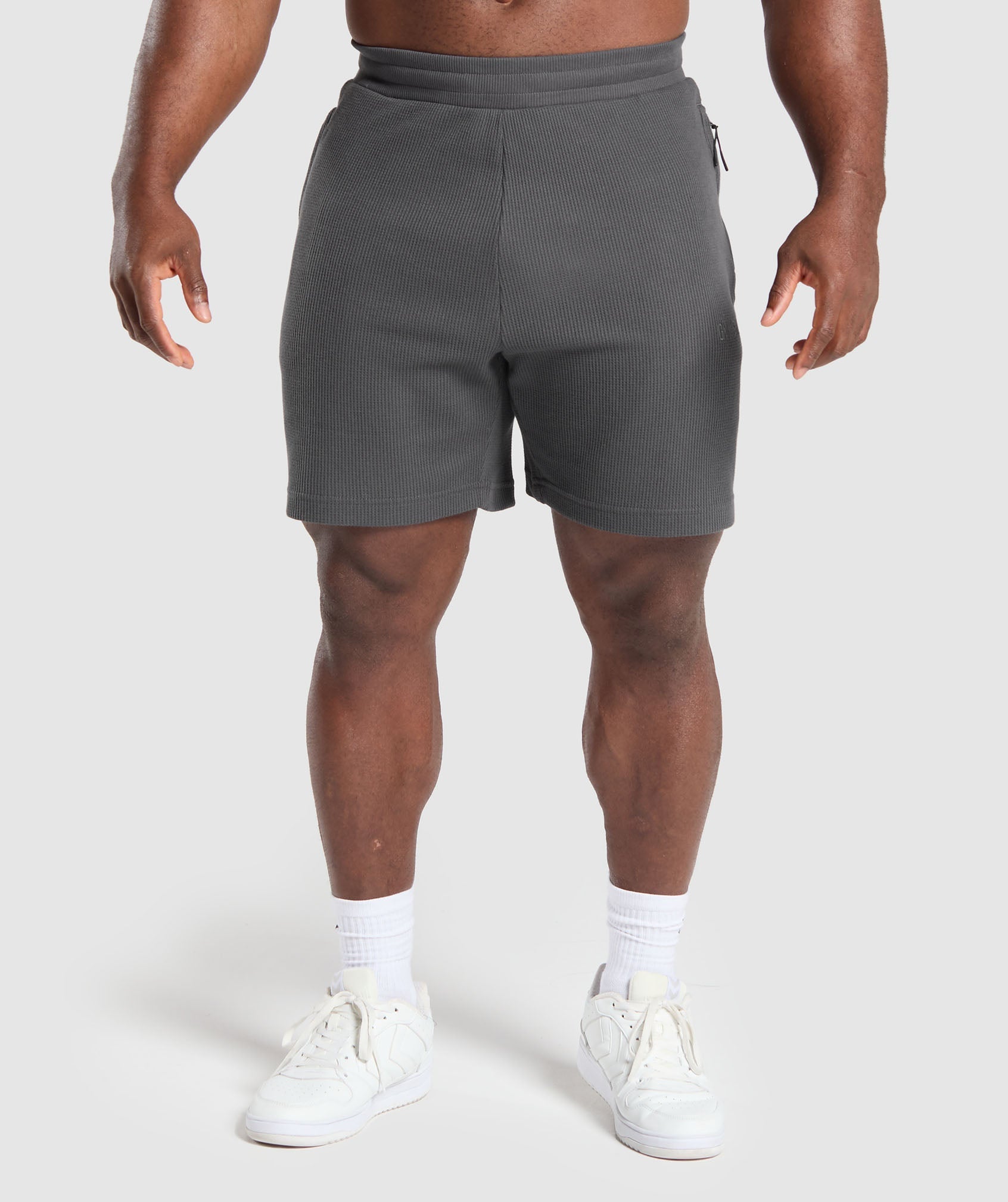 Waffle Shorts - Onyx Grey