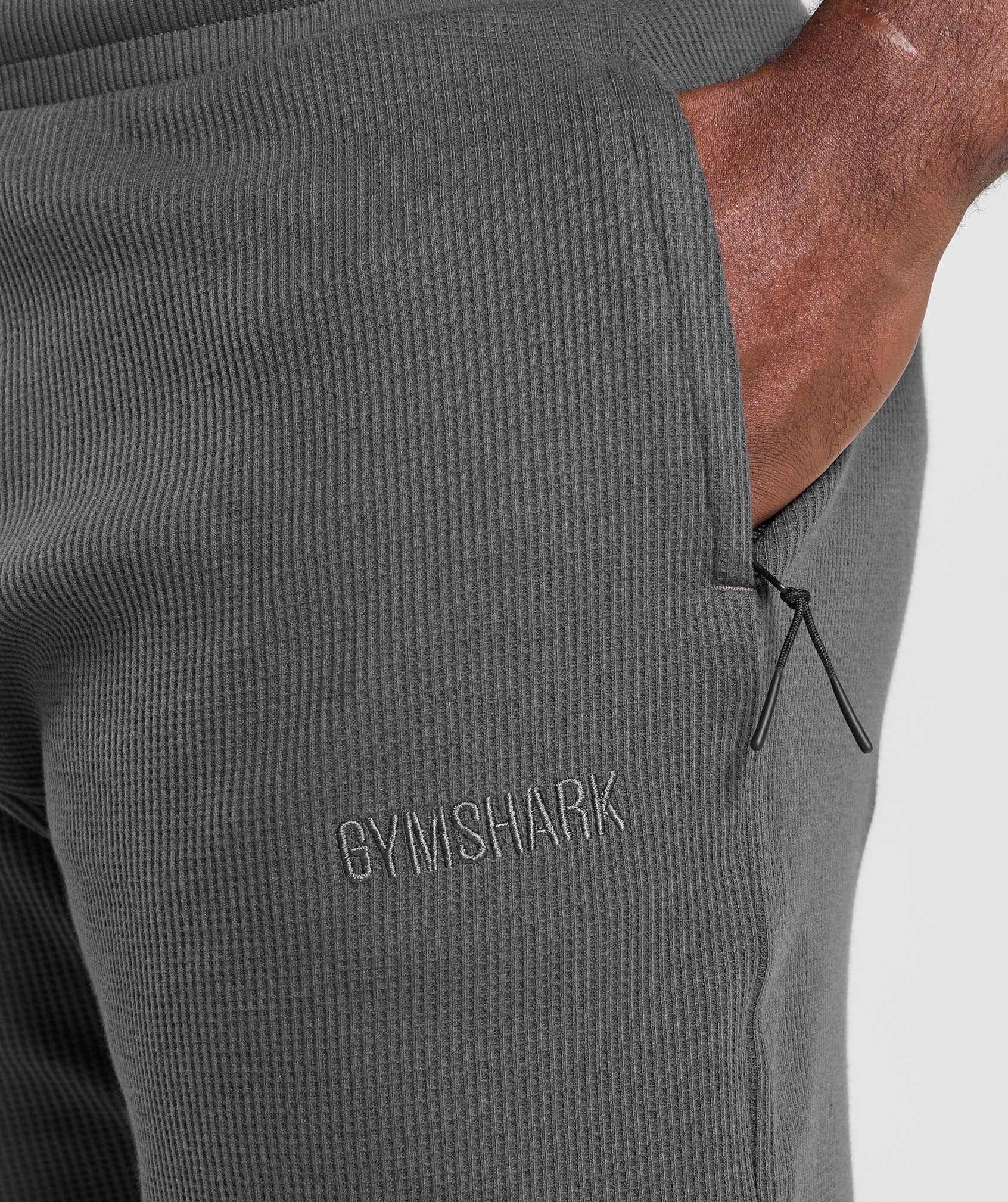 Waffle Shorts - Onyx Grey