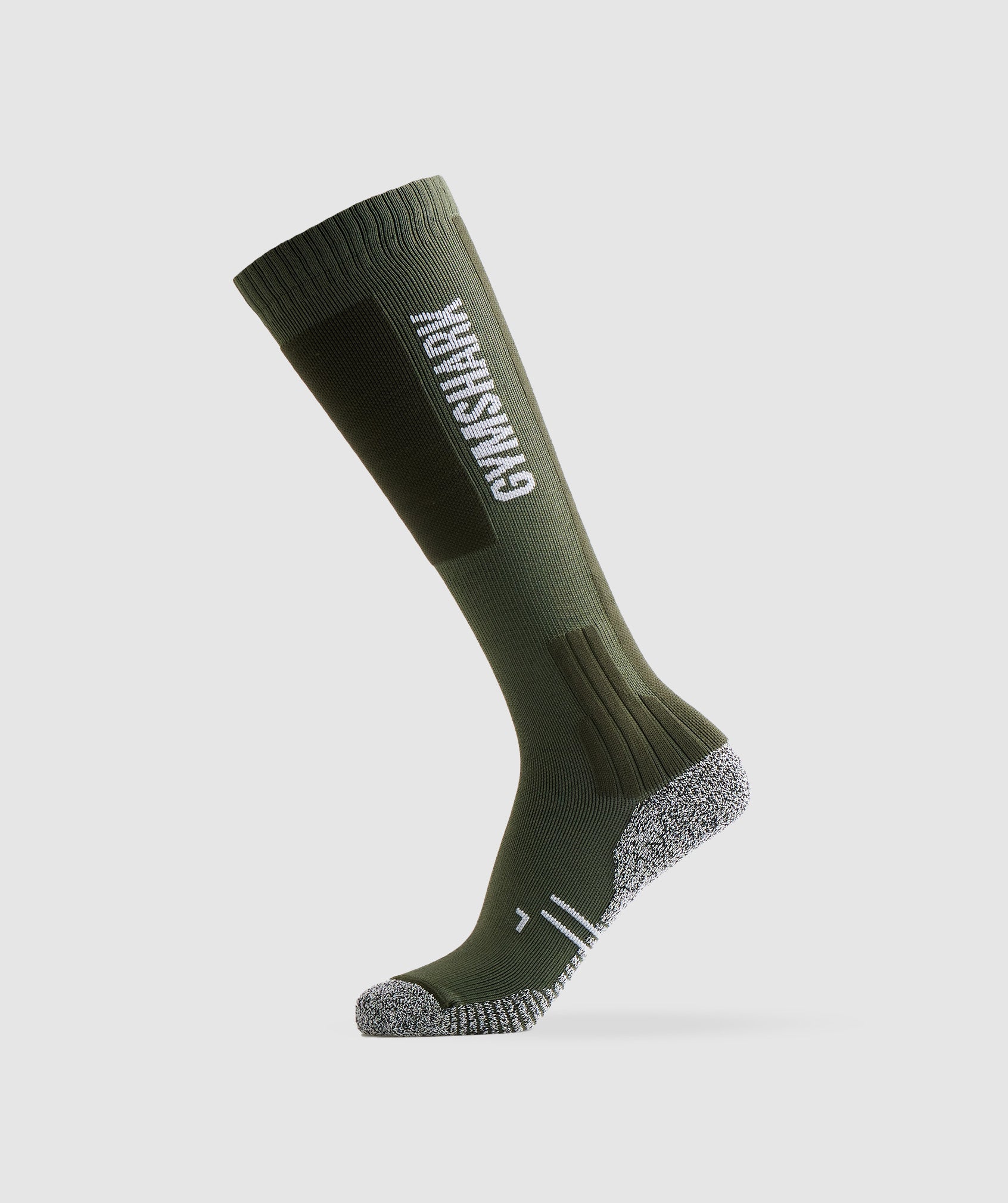 Gymshark Weightlifting Sock - Olive Green