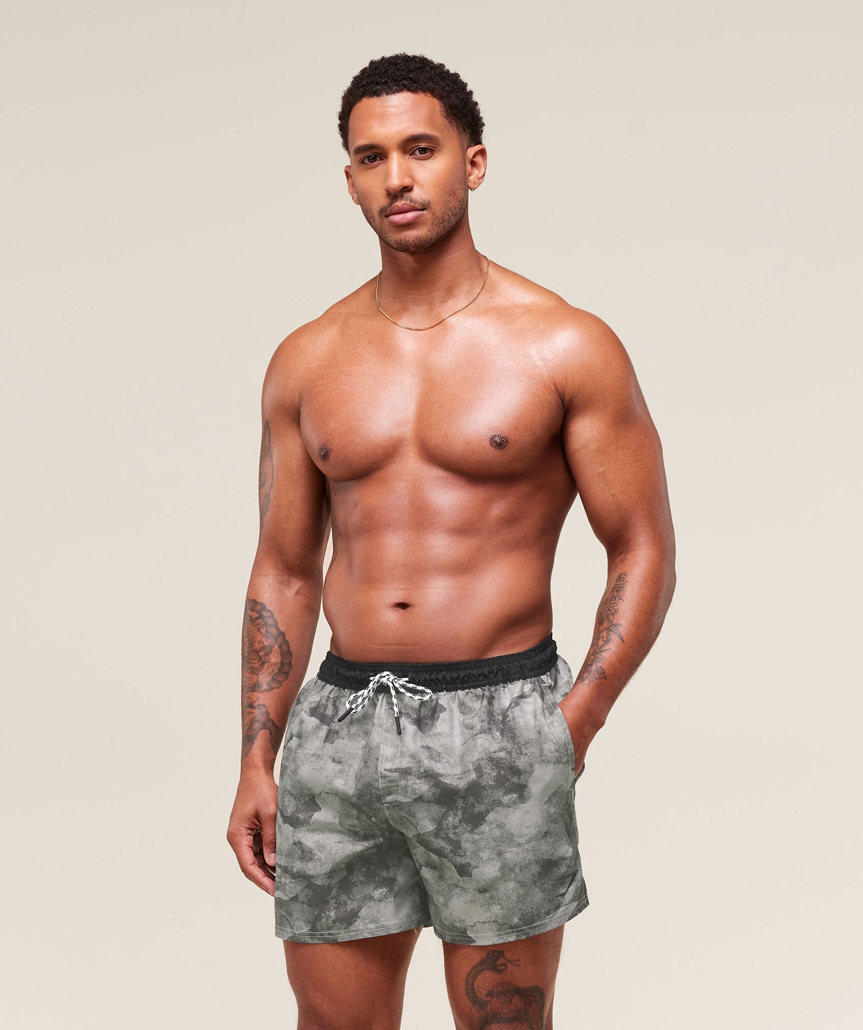 5" Swim Shorts - Metal Grey