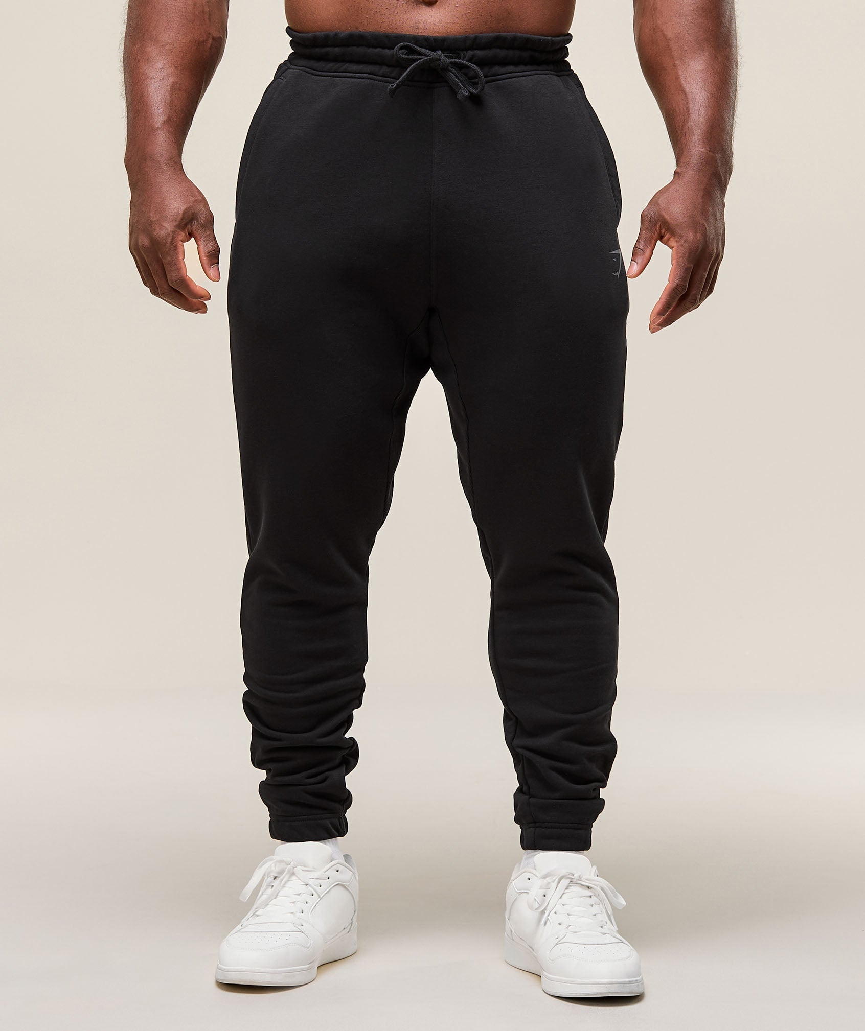 Gymshark Power Wordmark Joggers - Black