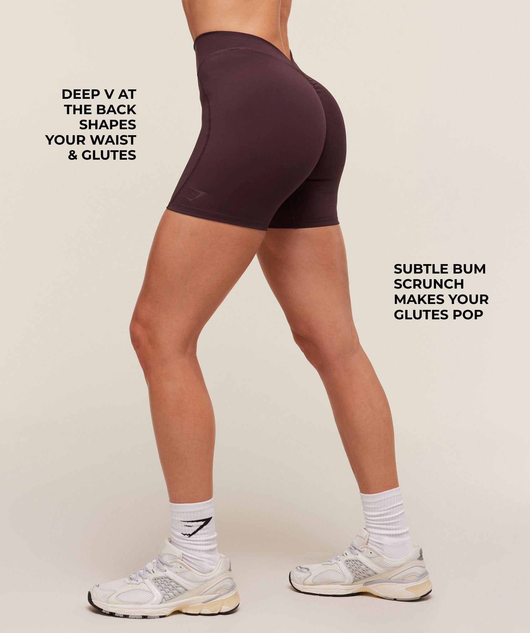 Gymshark Lifting Dipped Waistband Short - Cherry Purple