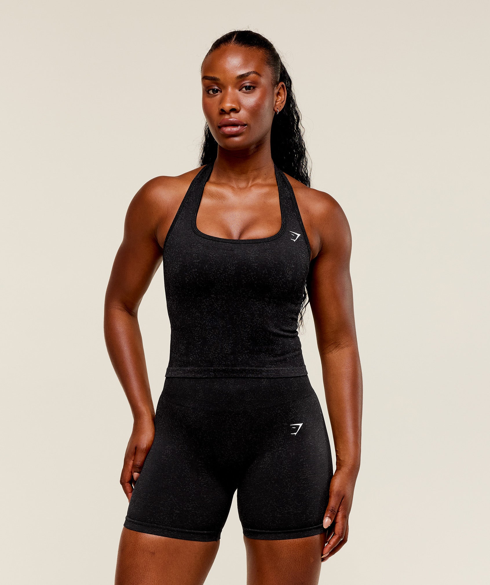 Gymshark Adapt Fleck x Whitney Tank With Shelf - Black