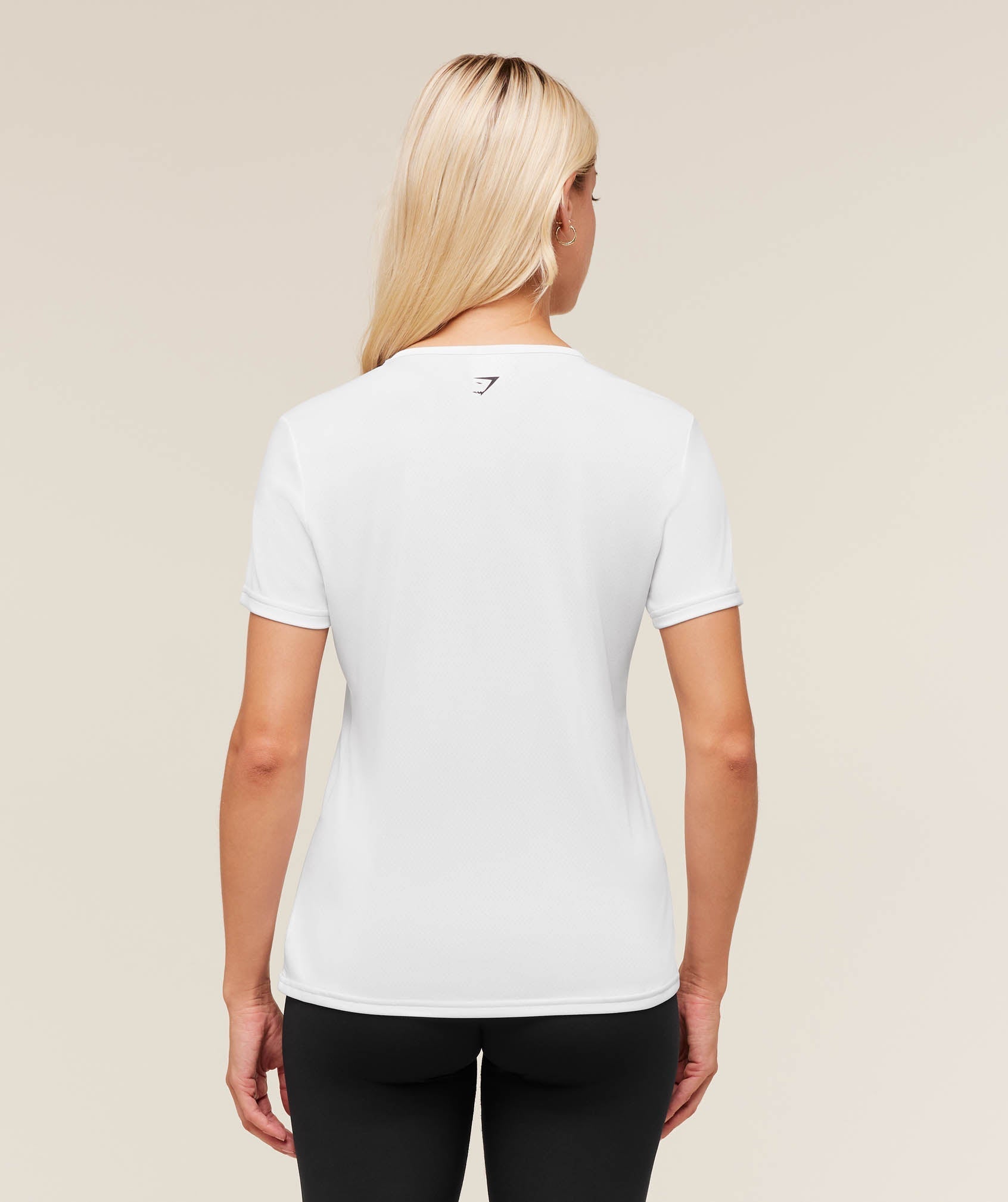 Gymshark Wordmark Graphic T-Shirt - White