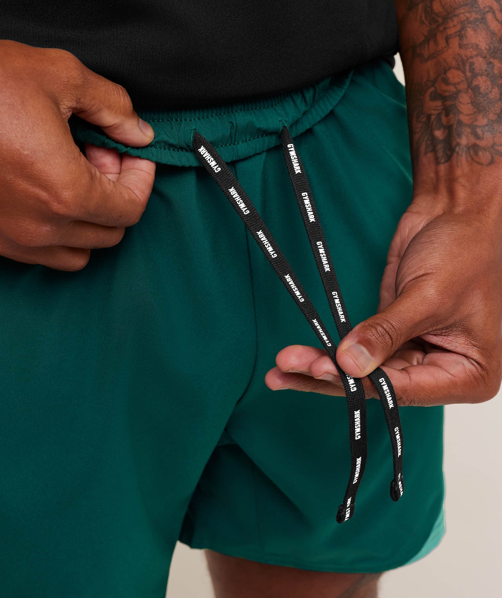 Gymshark Arrival Block 6" Shorts - Weighted Teal