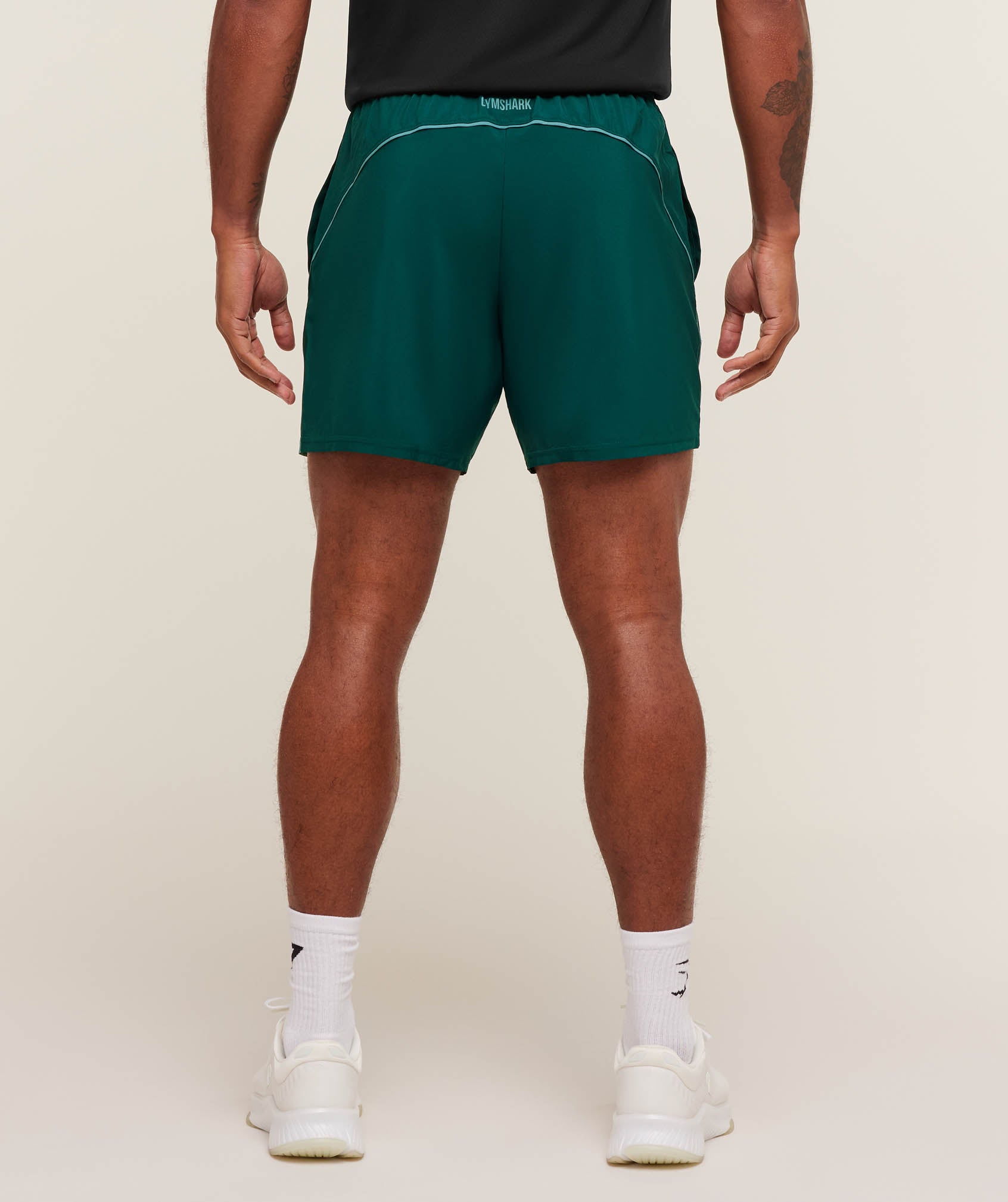 Gymshark Arrival Block 6" Shorts - Weighted Teal