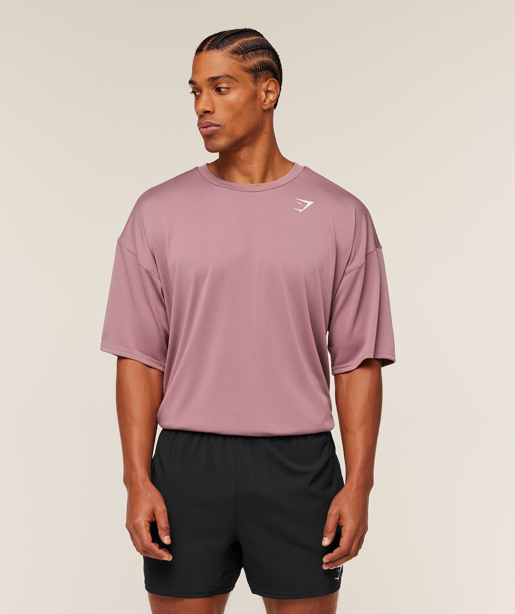 Gymshark Arrival Oversized T-Shirt - Calm Pink