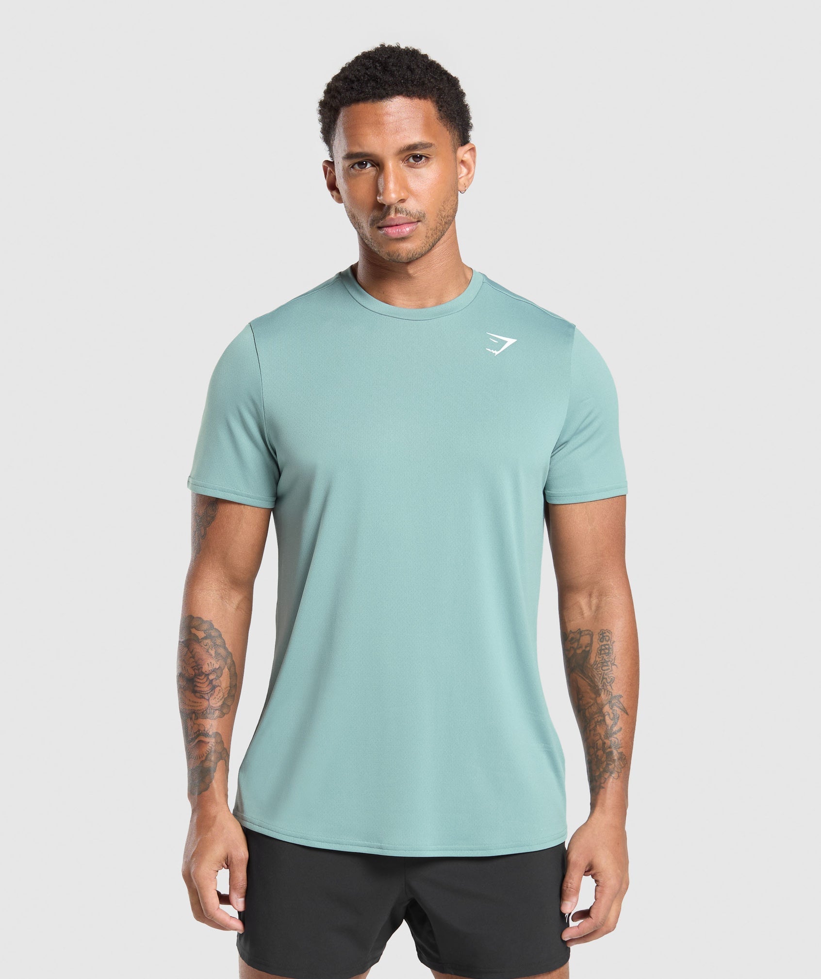 Gymshark Arrival T-Shirt - Celeste Blue