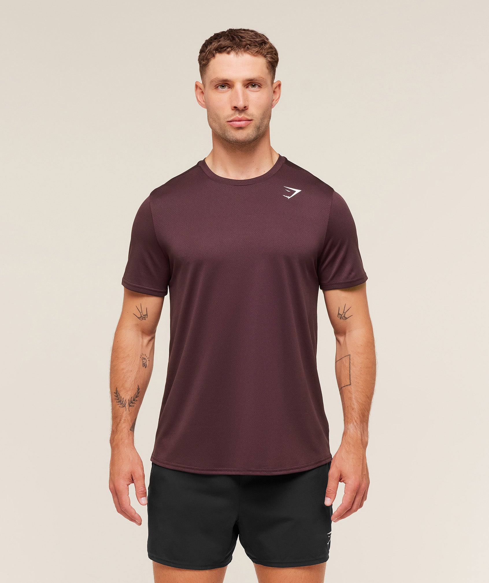 Gymshark Arrival T-Shirt - Cherry Purple