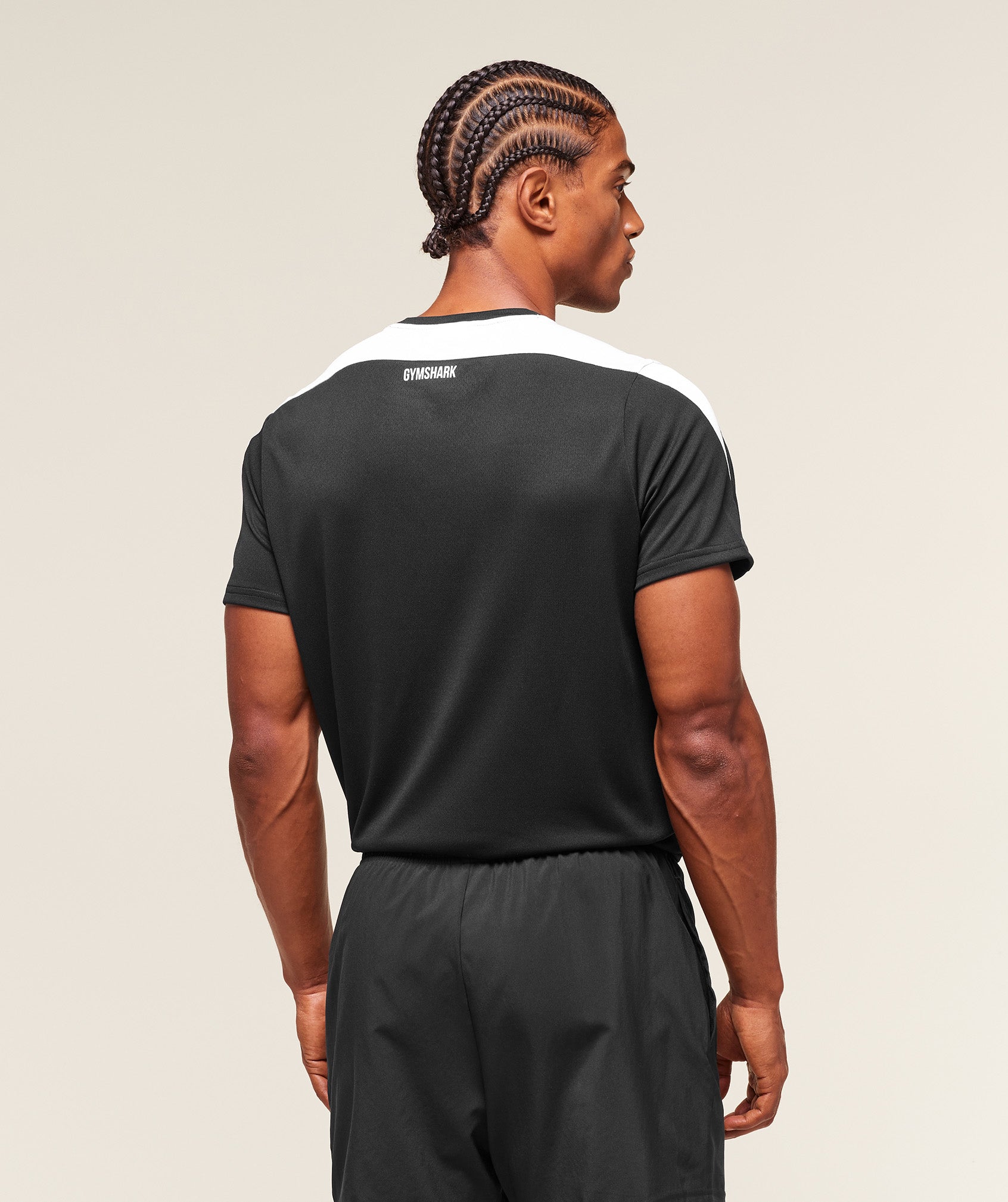 Gymshark Arrival Block T-Shirt - Black