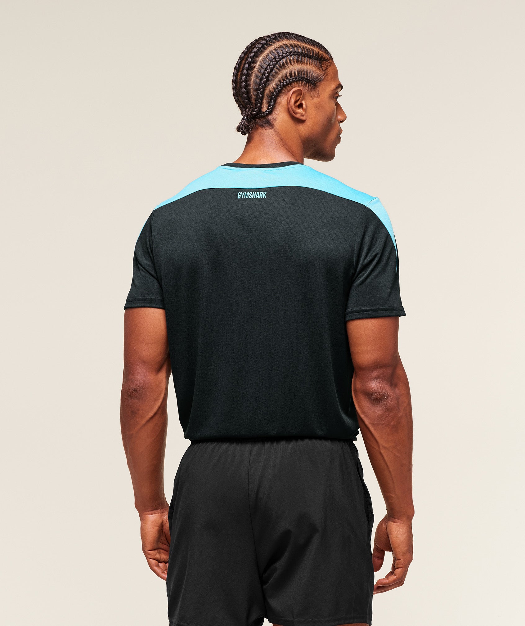 Gymshark Arrival Block T-Shirt - Deep Petrol Blue