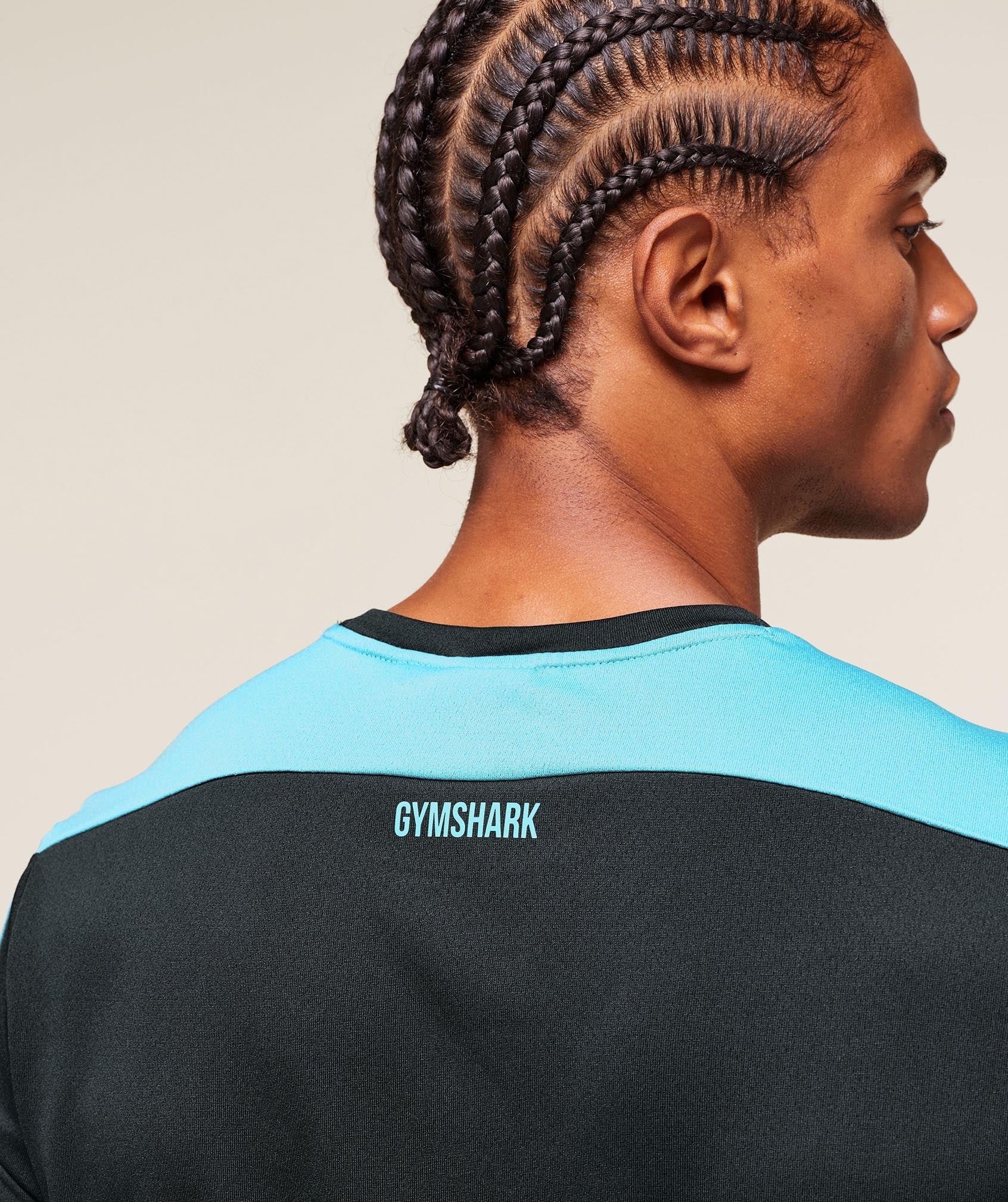 Gymshark Arrival Block T-Shirt - Deep Petrol Blue