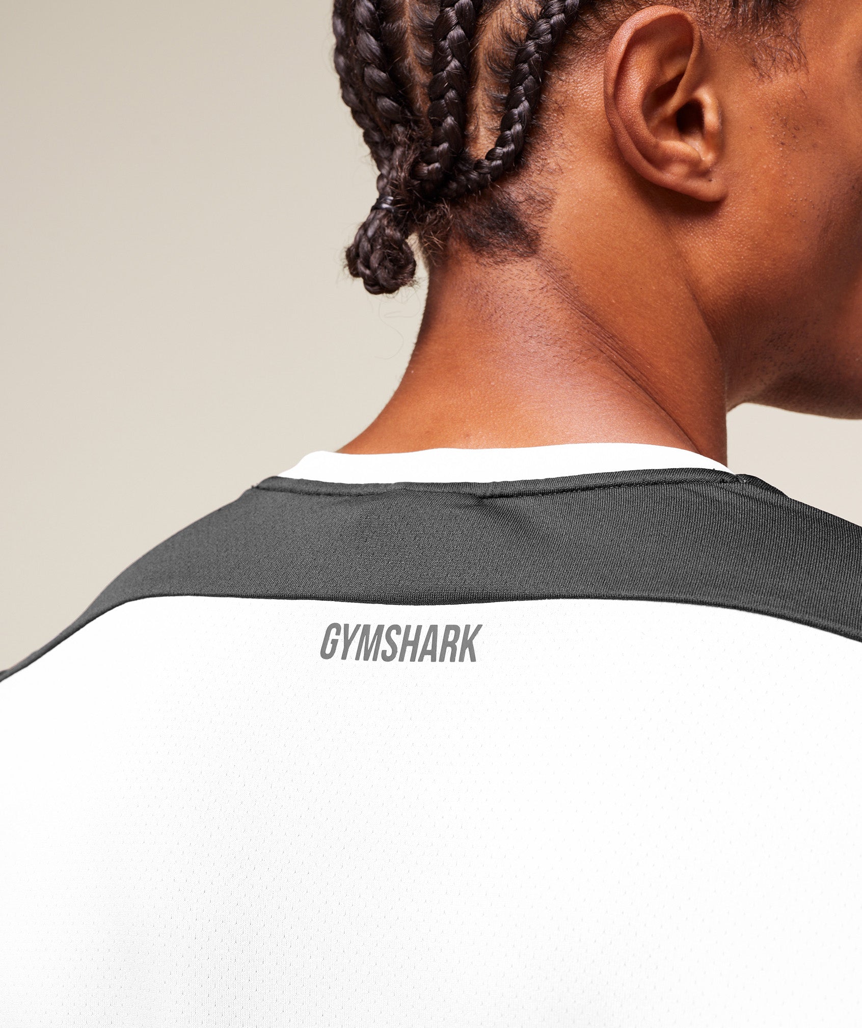 Gymshark Arrival Block T-Shirt - White
