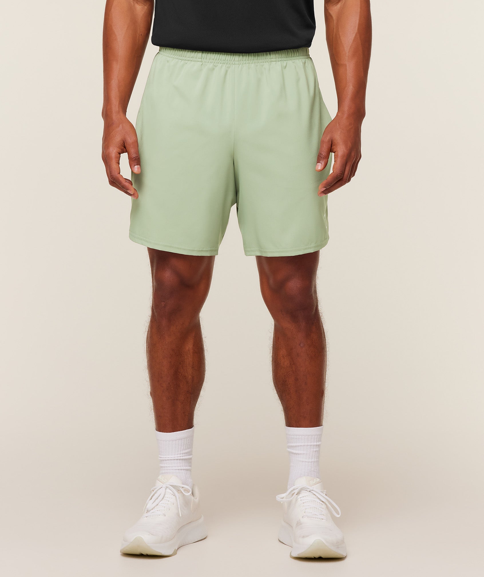 Gymshark Arrival 7" Shorts - GS Haze Green