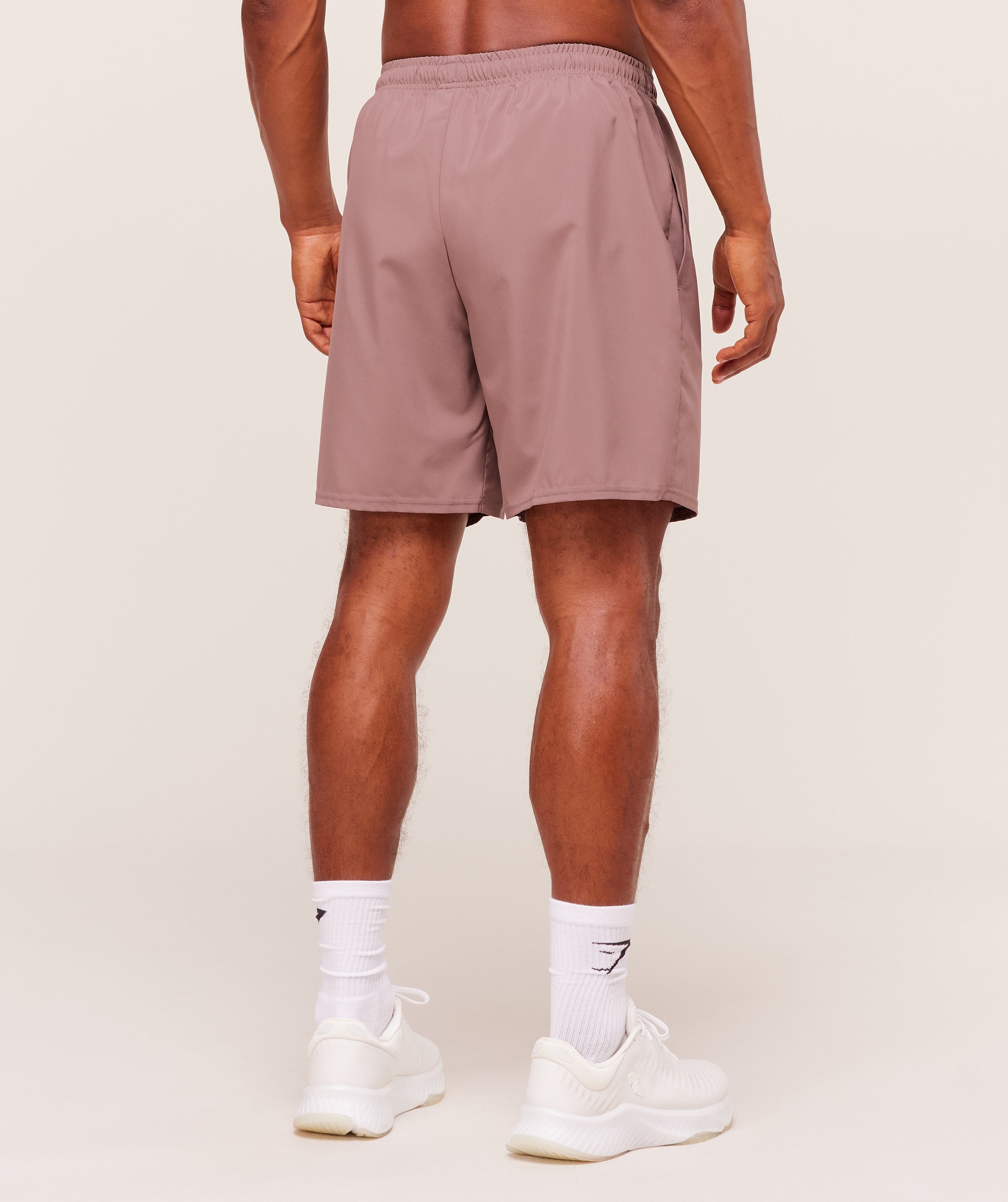 Gymshark Arrival 7" Shorts - Chestnut Pink