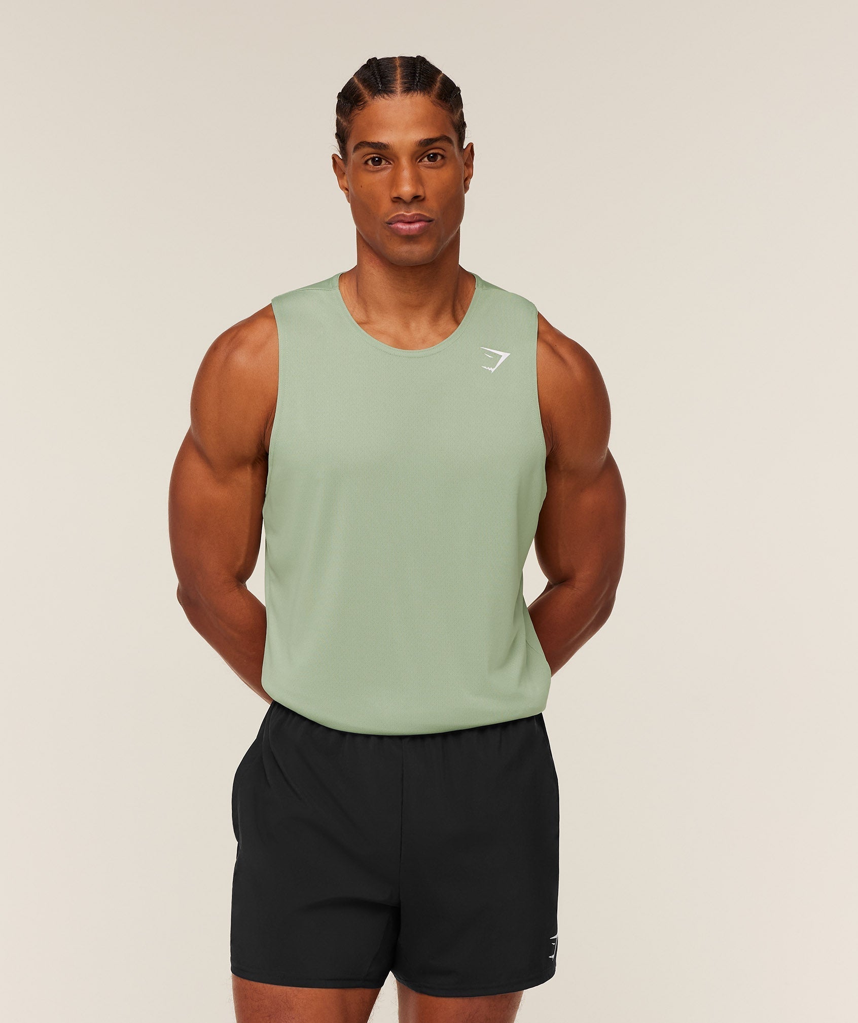 Gymshark Arrival Tank - GS Haze Green