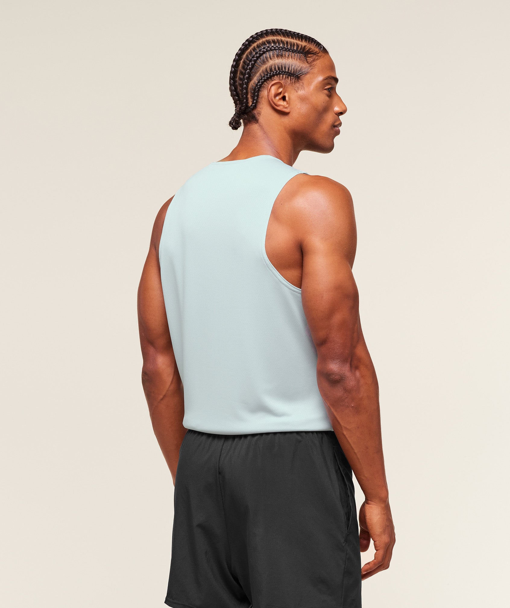 Gymshark Arrival Tank - Smoke Blue