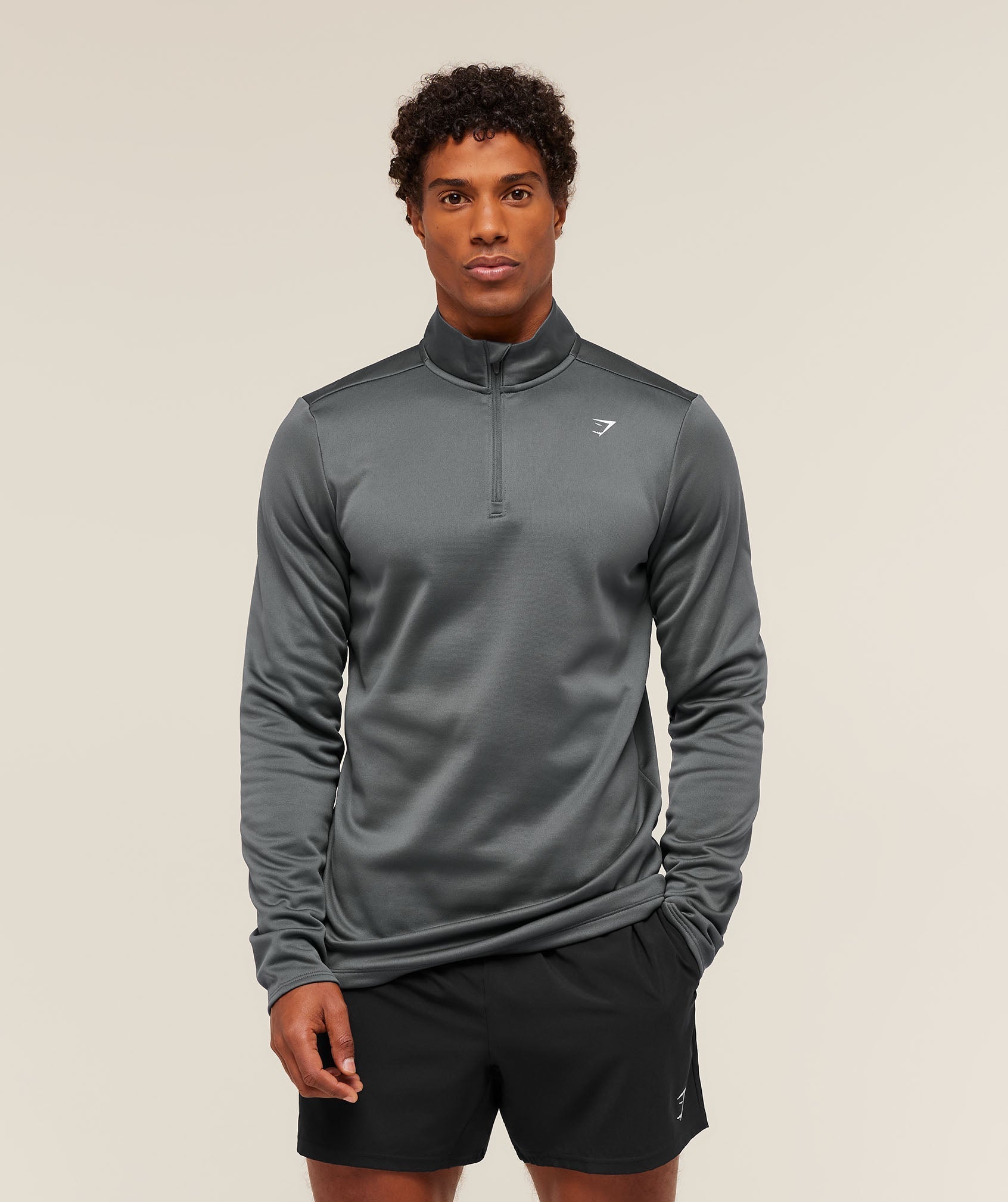 Gymshark Training 1/4 Zip - Graphite Grey
