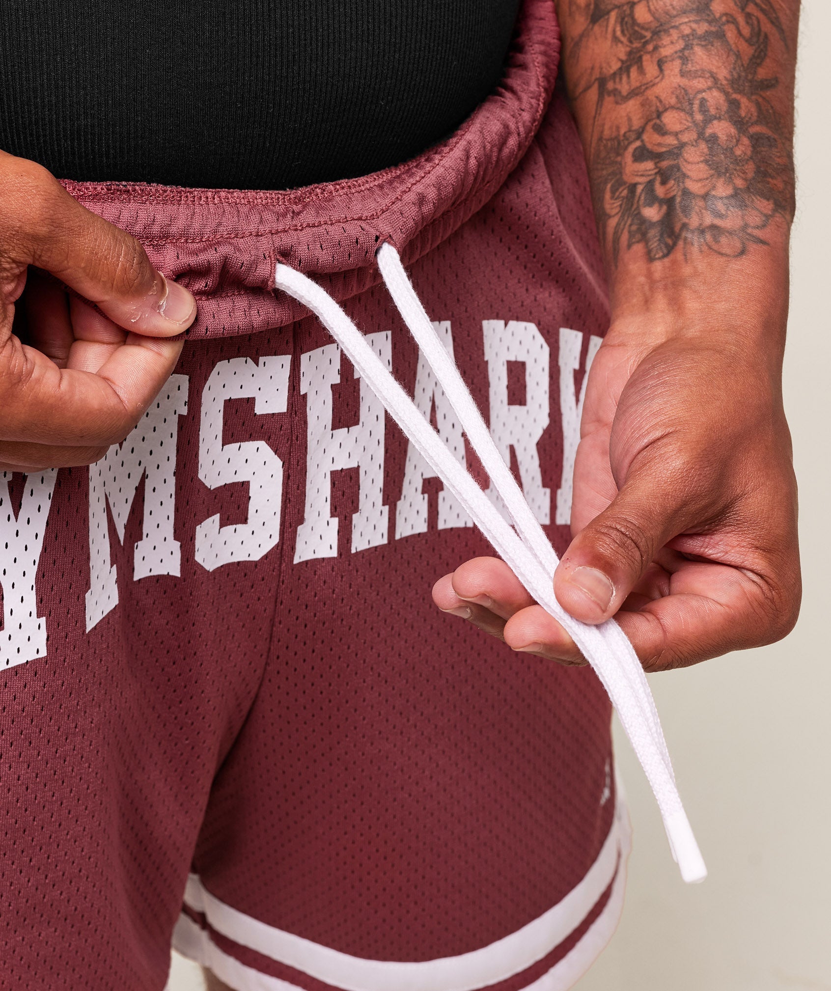 Gymshark Campus Mesh Shorts - Washed Berry Pink