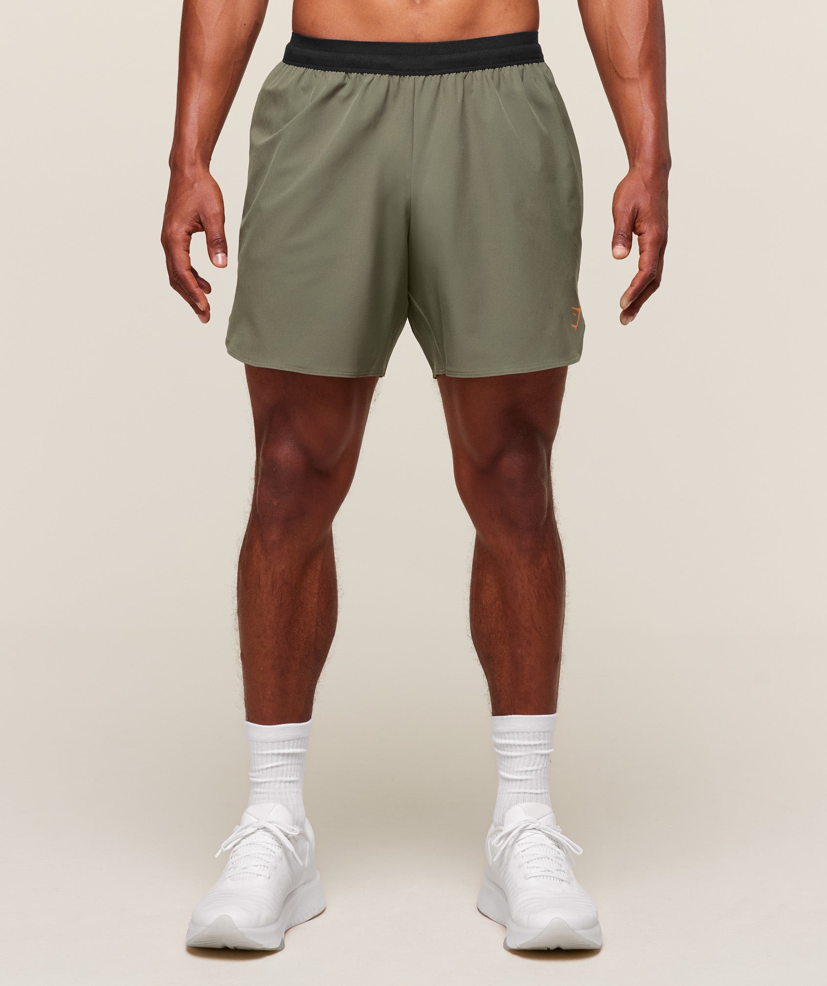 Gymshark Fit Repeat 6" Shorts - Base Green