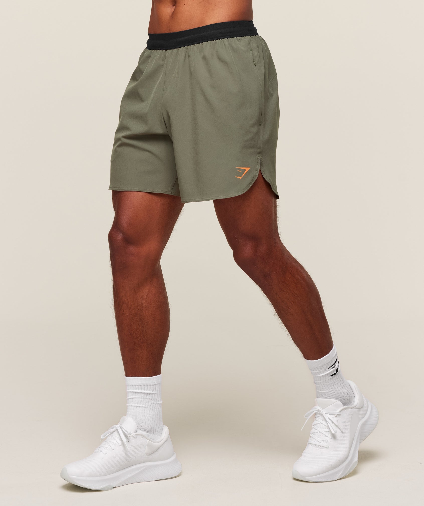 Gymshark Fit Repeat 6" Shorts - Base Green