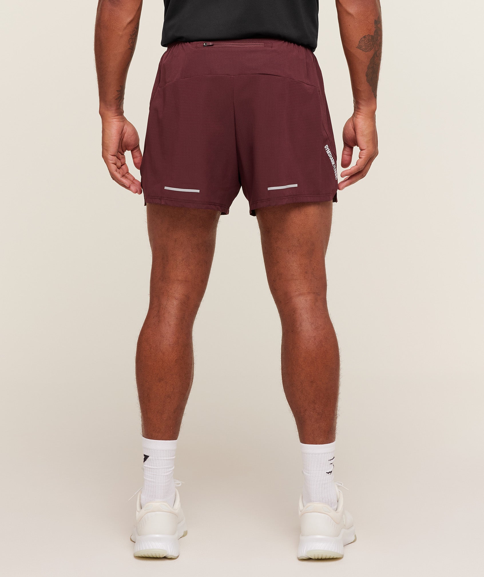 Gymshark Running 5" Shorts - Rich Maroon