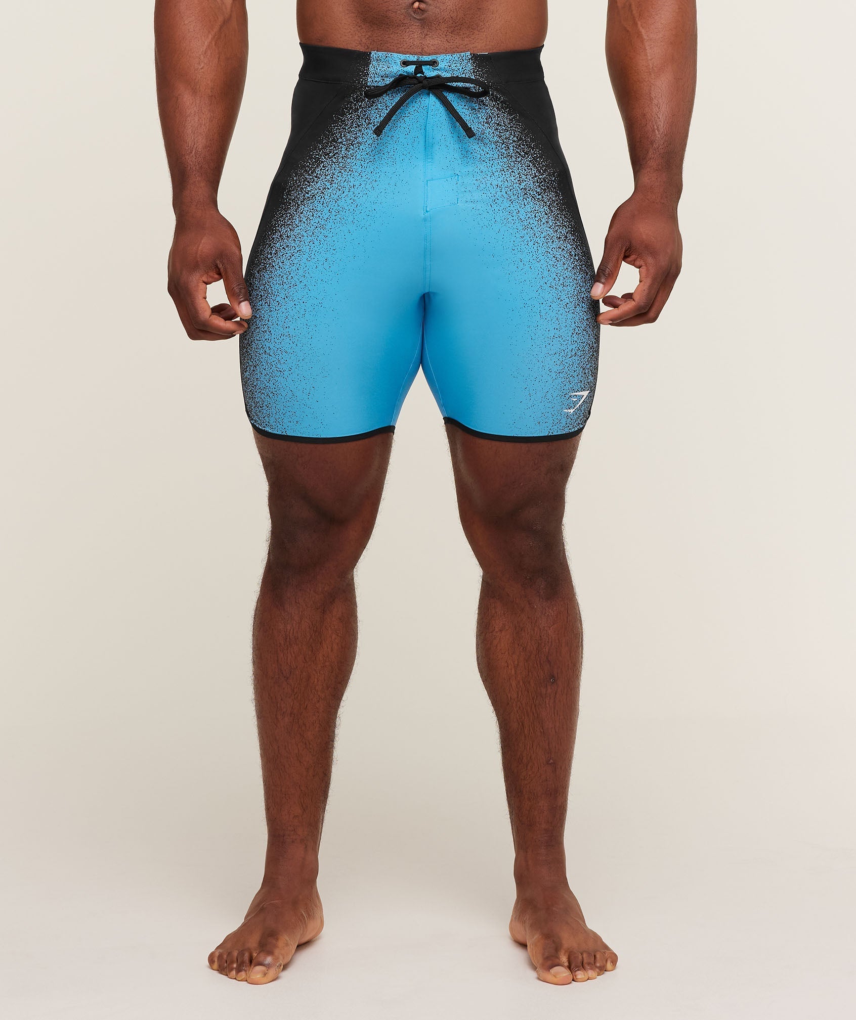 Gymshark RT Competition Board Short - GS Brand Blue/GS Black