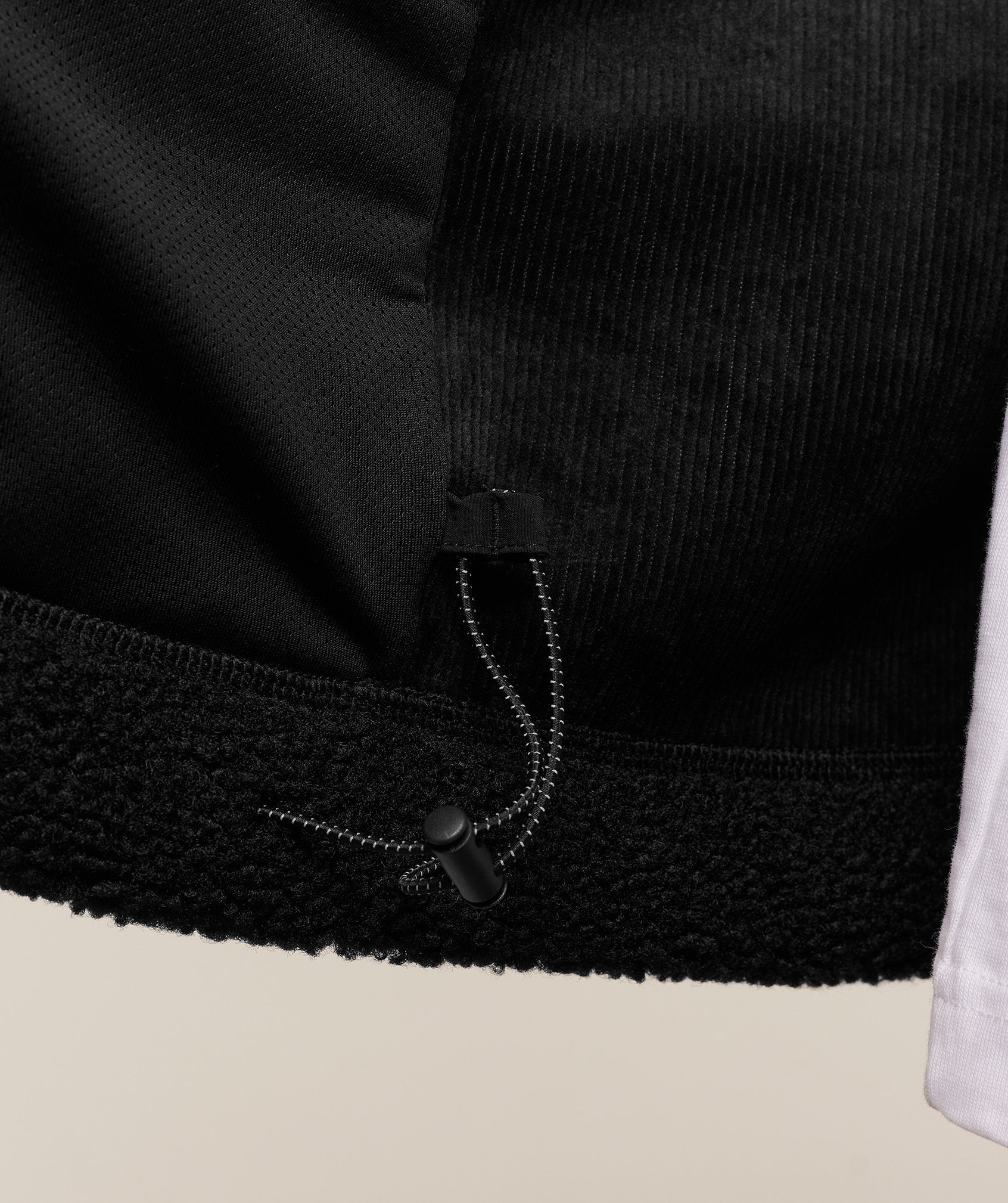 Gymshark Borg Zip Through Jacket - Black