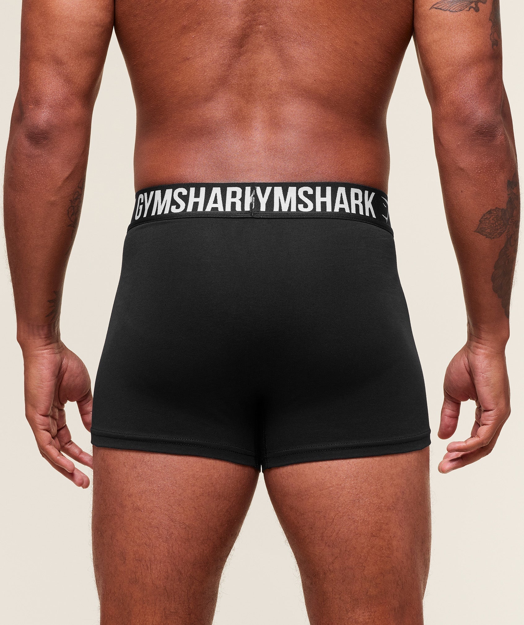 Gymshark Boxer Brief 3PK - Black
