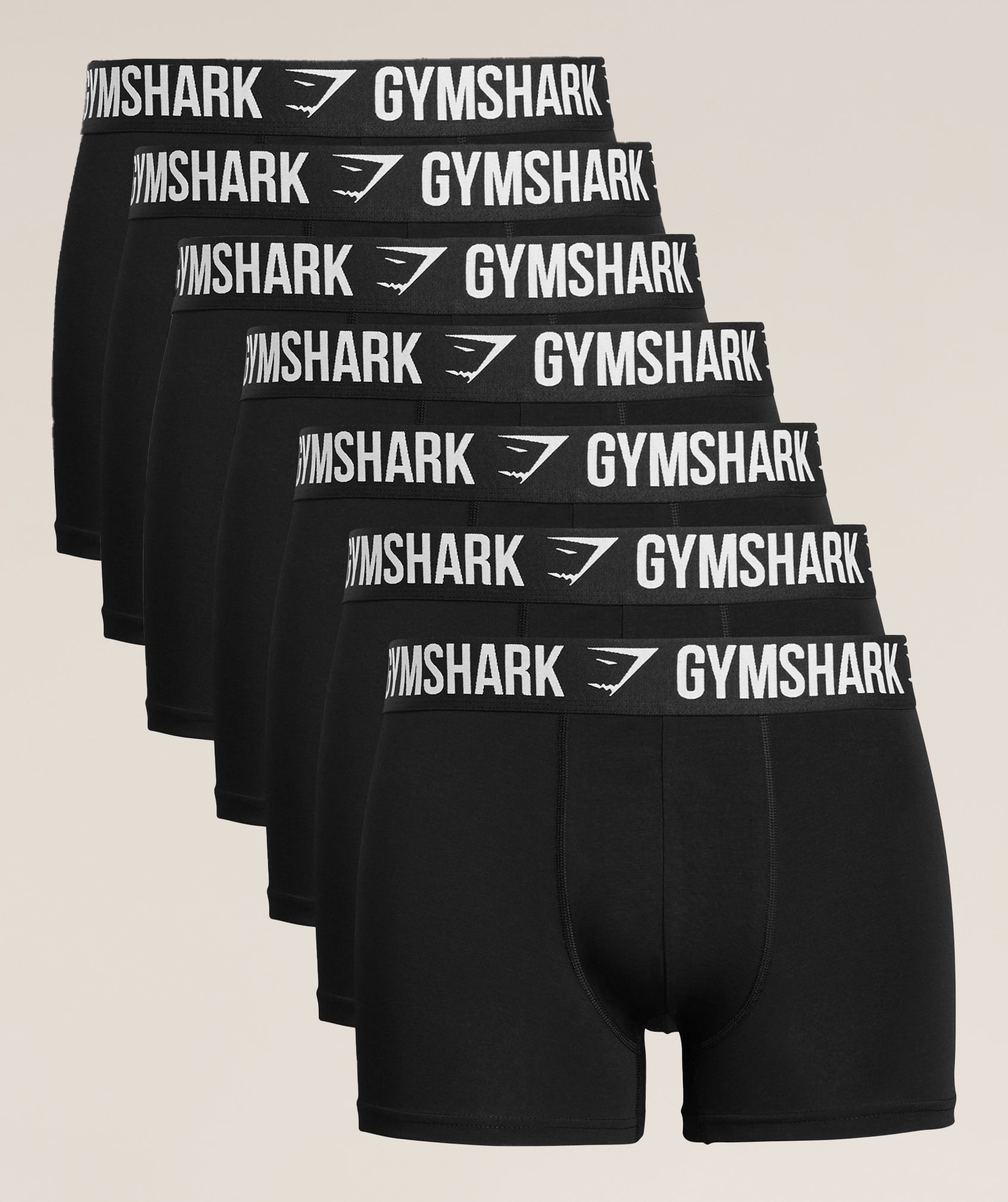 Gymshark Boxer Brief 7PK - Black