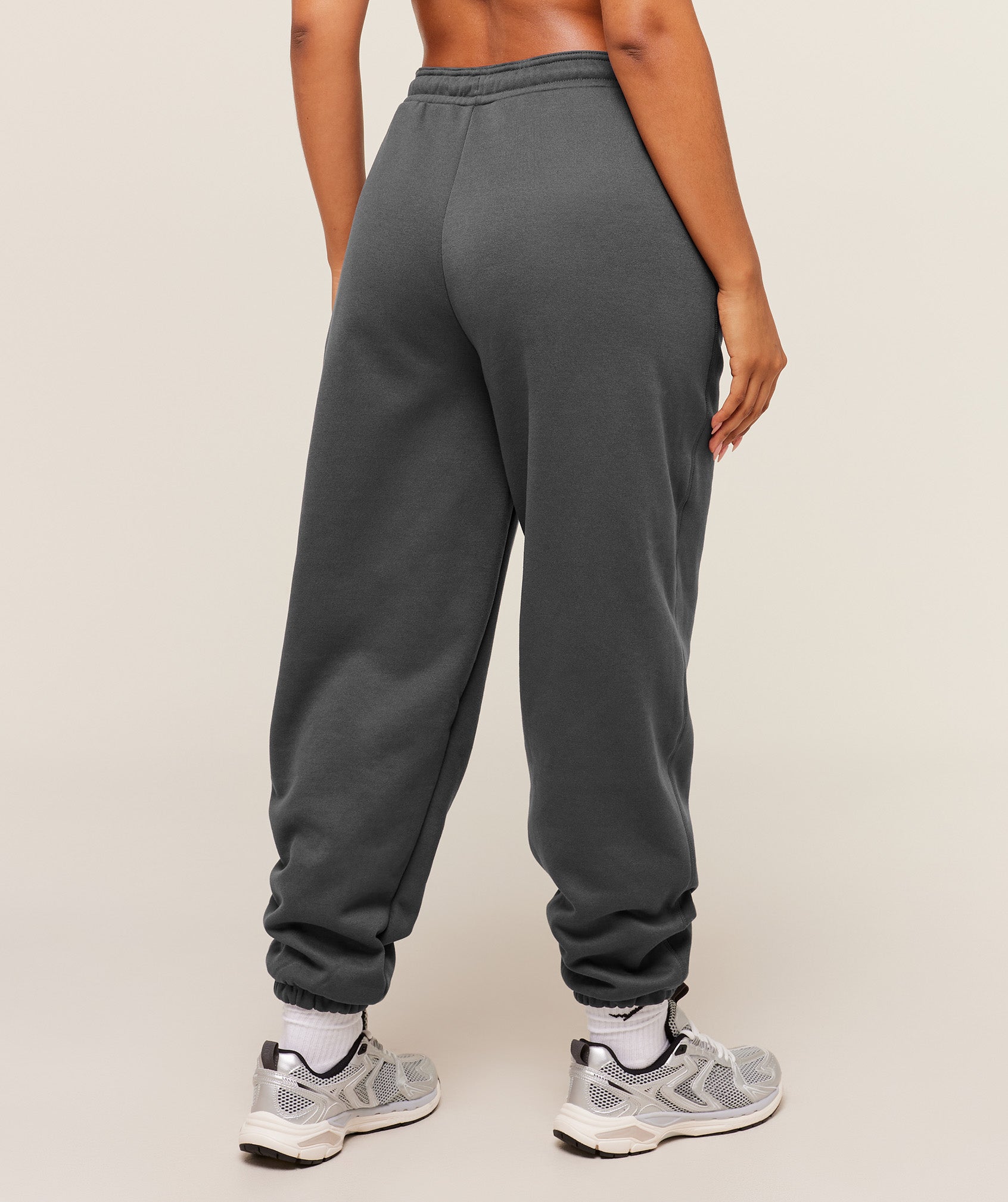 Gymshark Cosy Luxe Cuffed Joggers - Onyx Grey