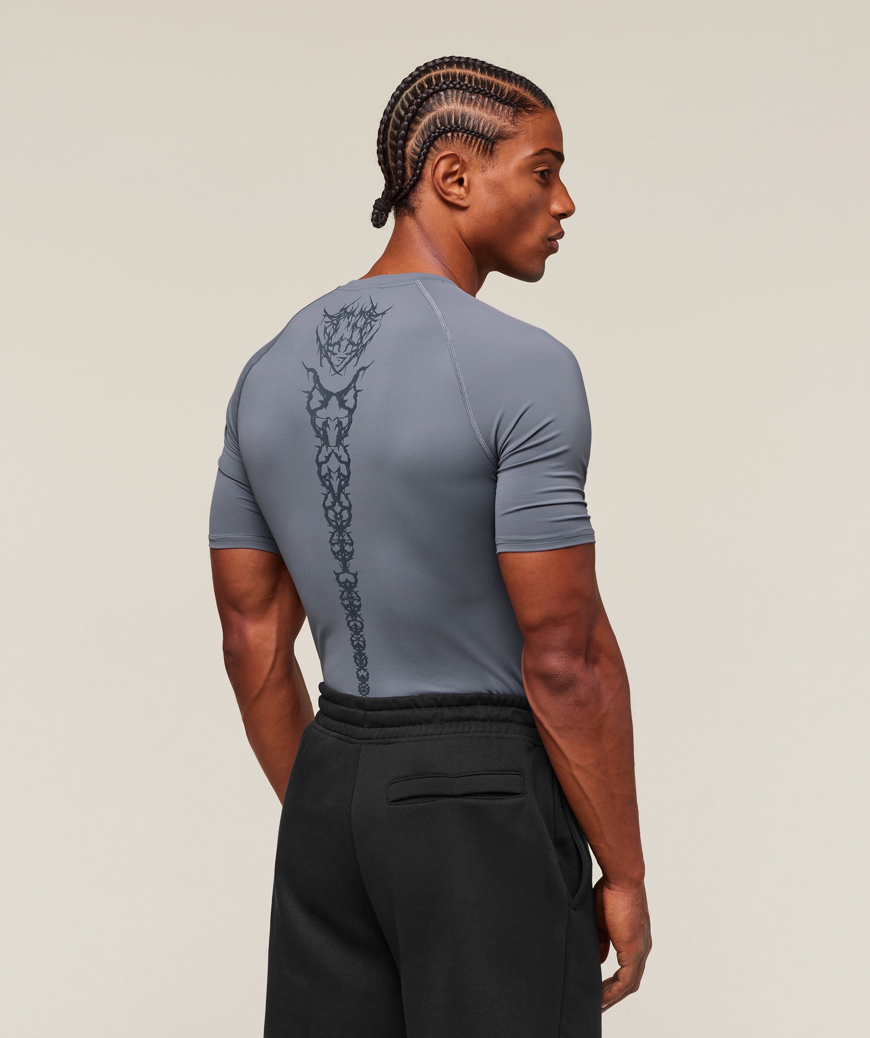 Gymshark Carlos x Element Baselayer - Iron Blue