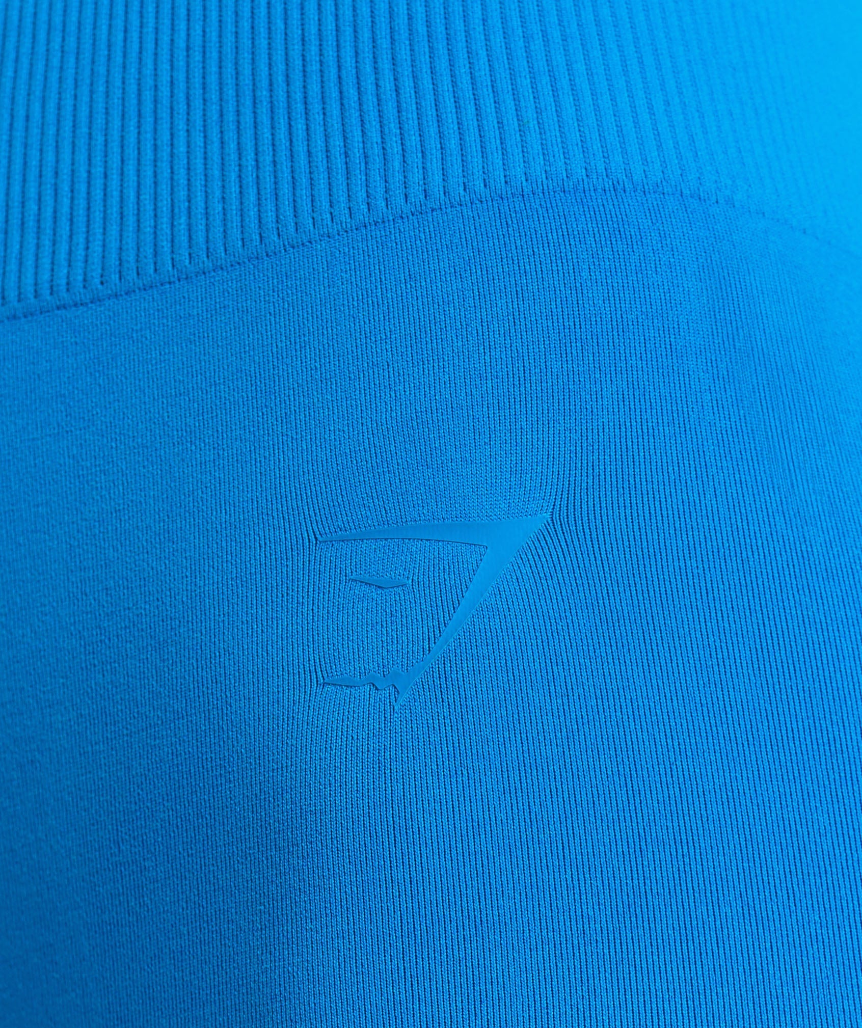 Gymshark Contrast Seamless Leggings - Barbell Blue