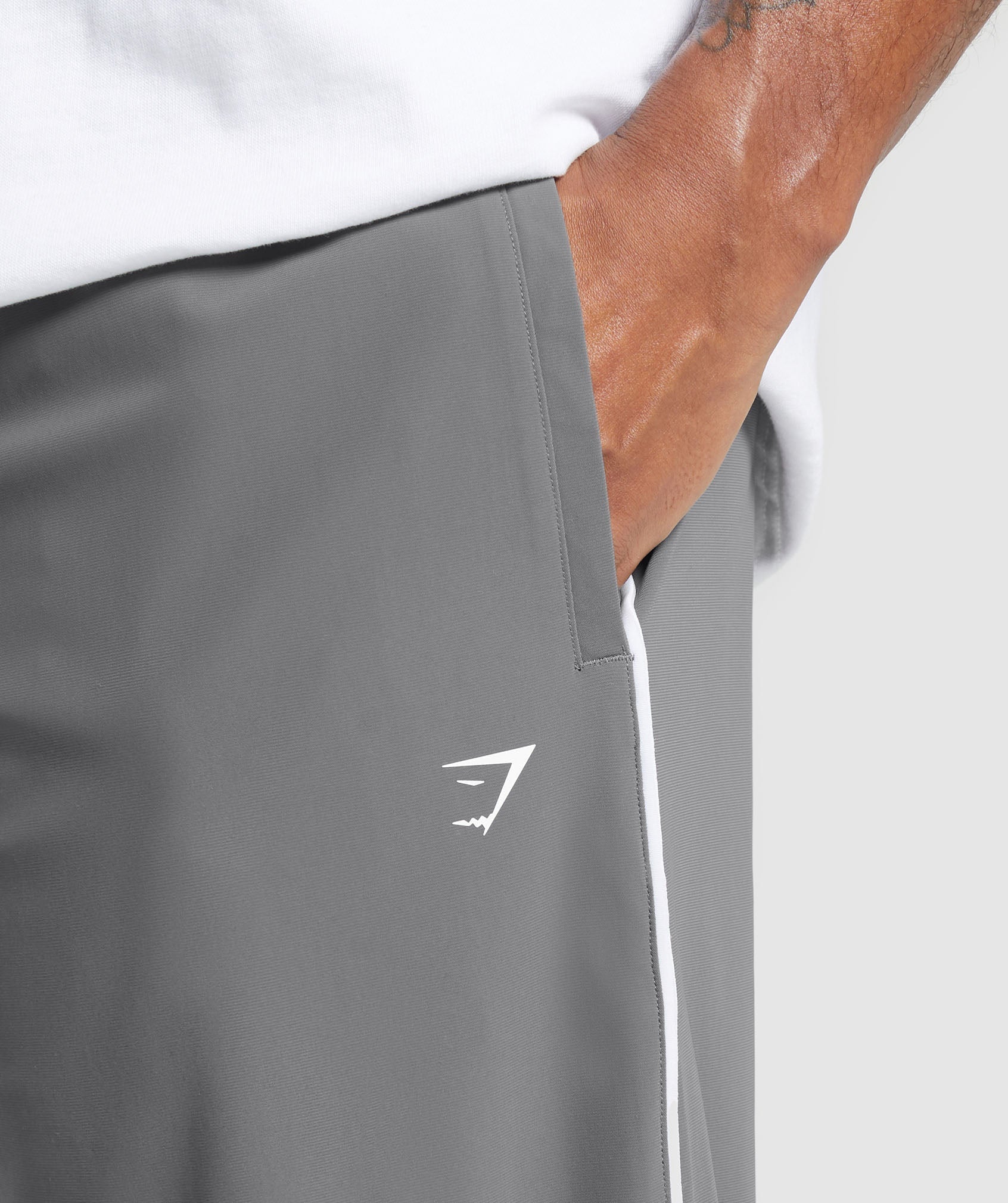 Gymshark Contrast Straight Leg Pant - Pitch Grey