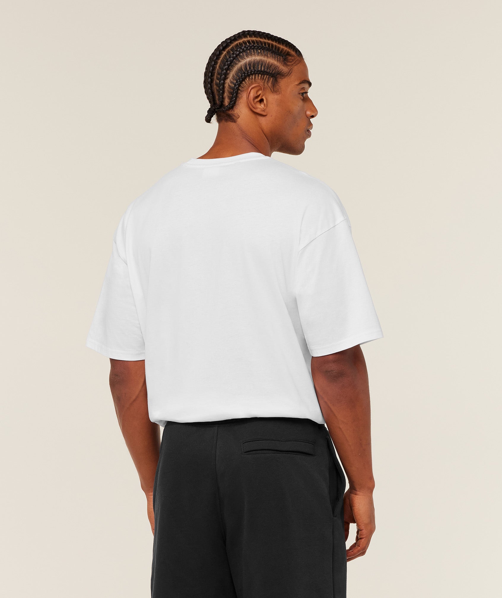 Gymshark Crest Oversized T-Shirt - GS White