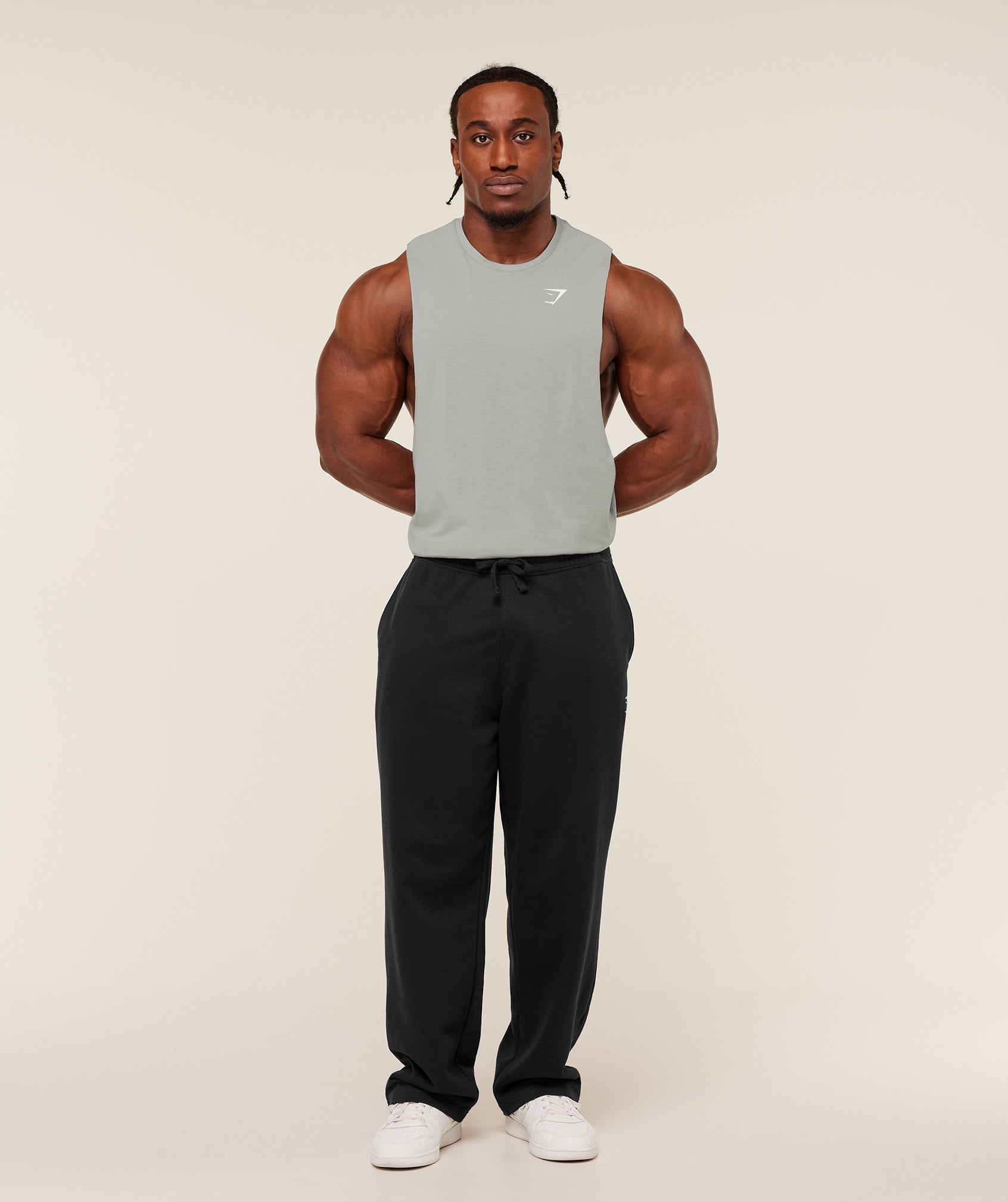 Gymshark Critical 2.0 Drop Arm Tank - Smokey Grey