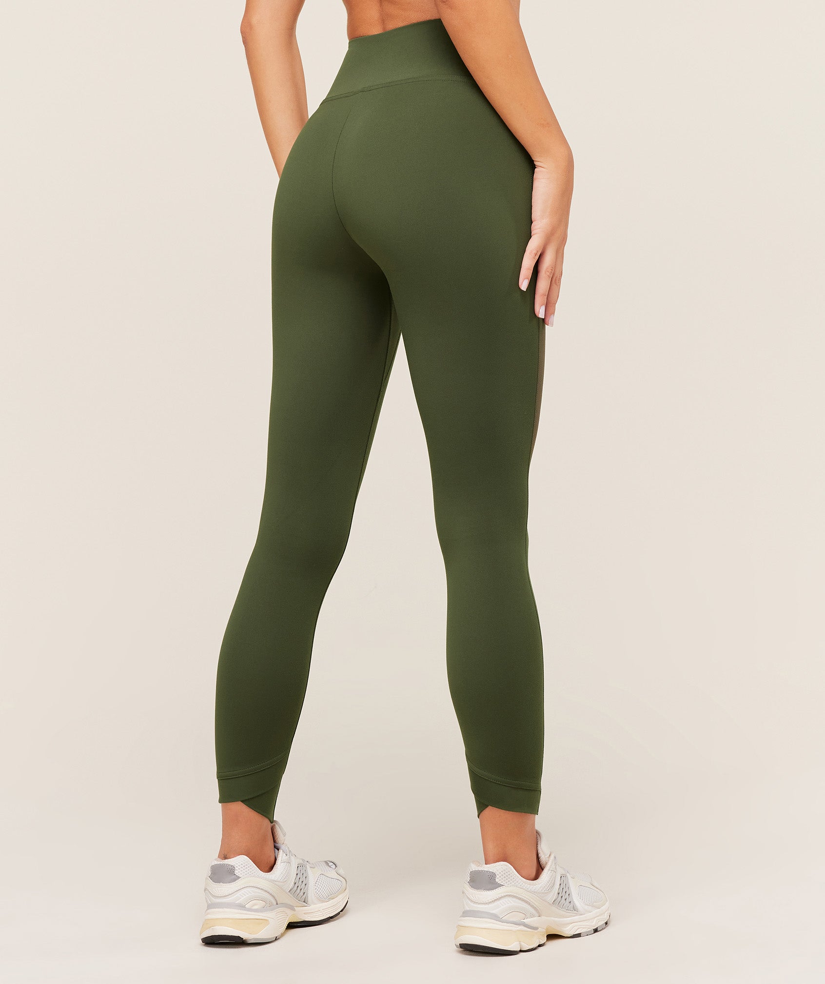 Gymshark Crossover Leggings - Winter Olive