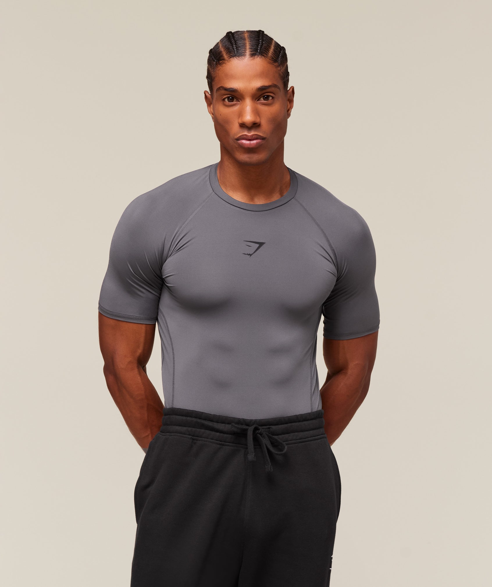Gymshark Element Baselayer T-Shirt - Dark Grey