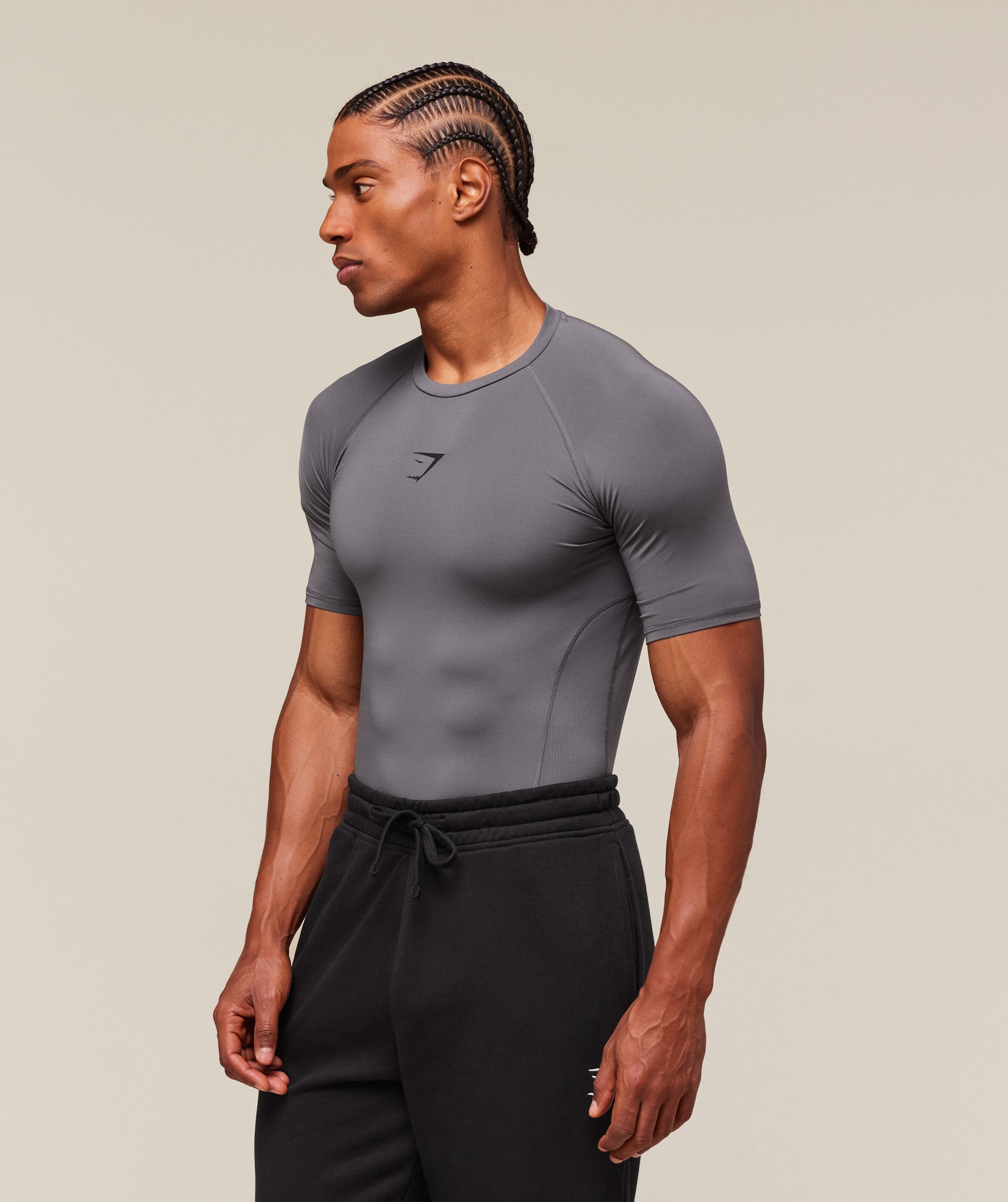 Gymshark Element Baselayer T-Shirt - Dark Grey