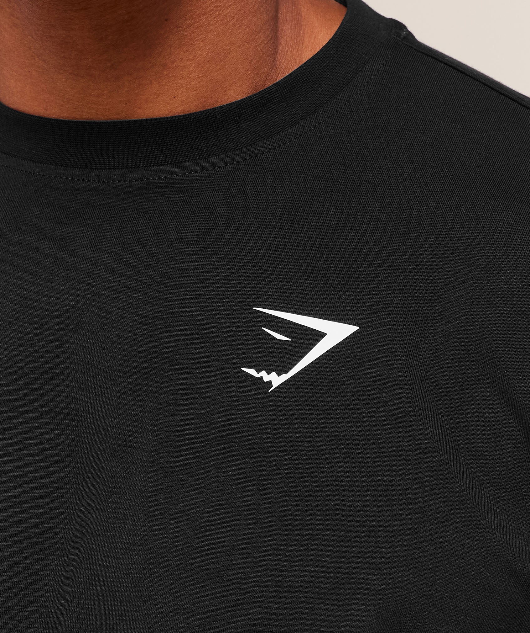 Gymshark Essential Oversized Long Sleeve T-Shirt - Black