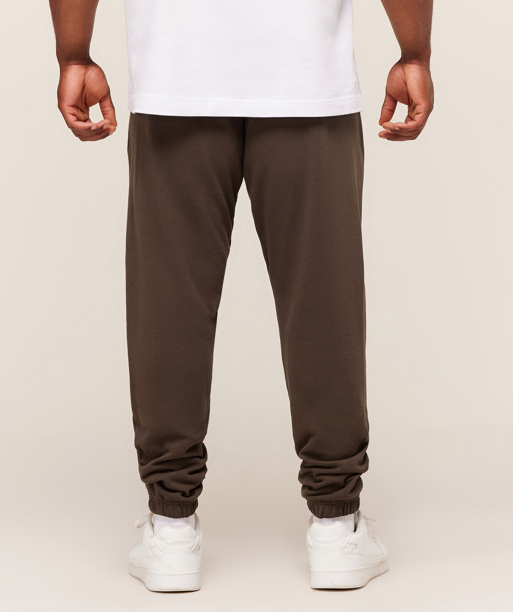 Gymshark Essential Oversized Joggers - Archive Brown