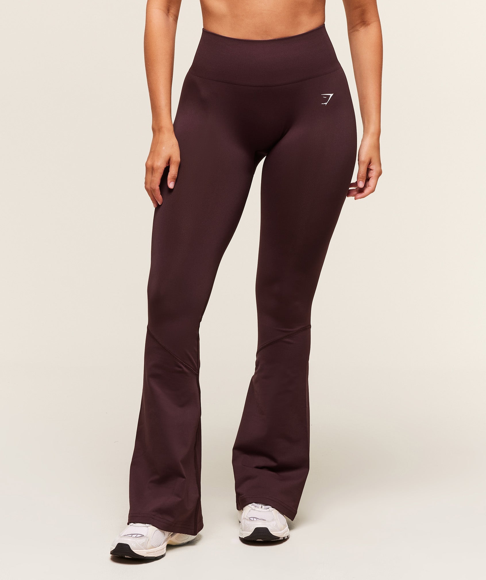 Gymshark Everyday Seamless Flared Legging - Cherry Purple