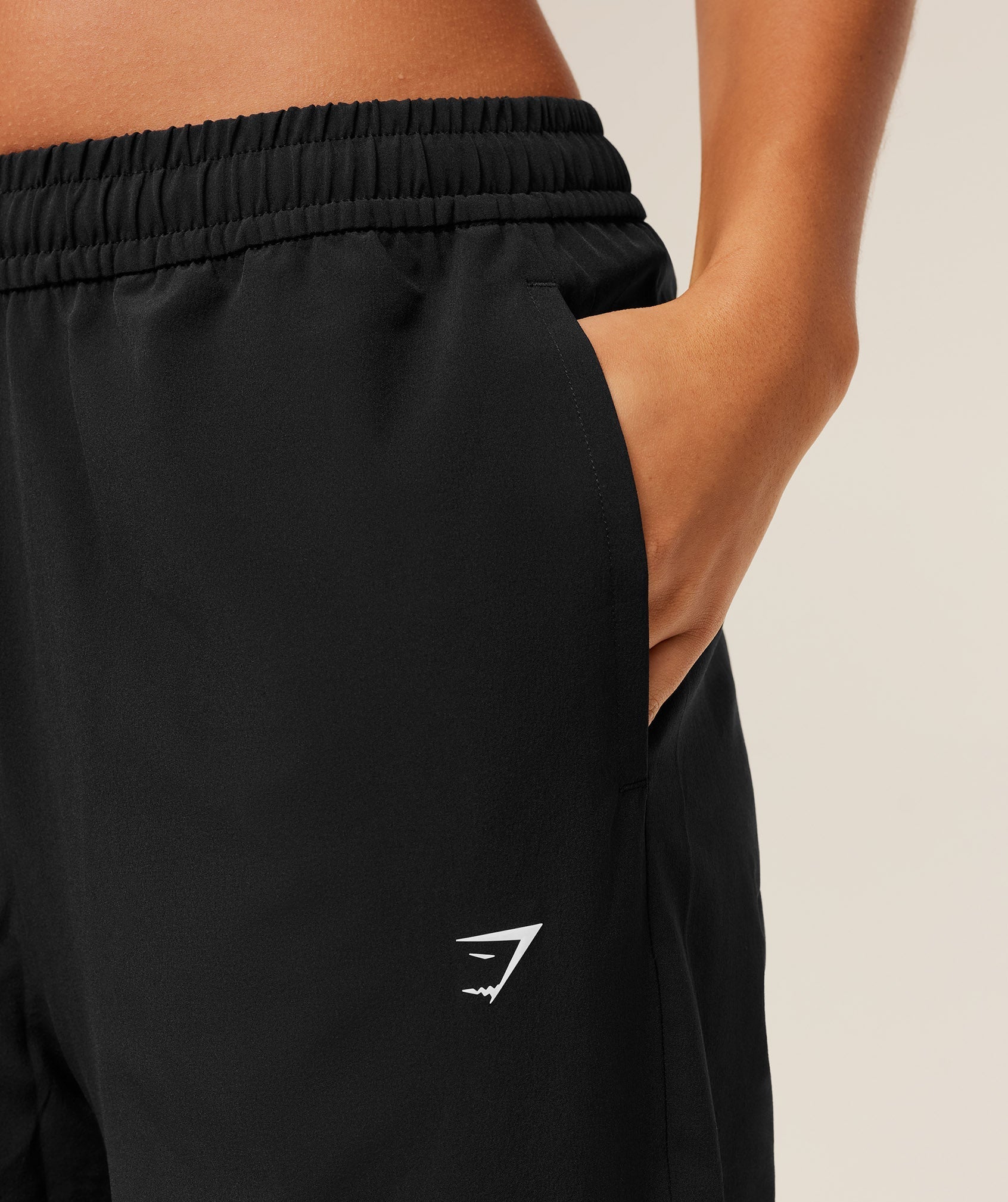 Gymshark Training Everyday Woven Straight Leg Tall Pant - GS Black