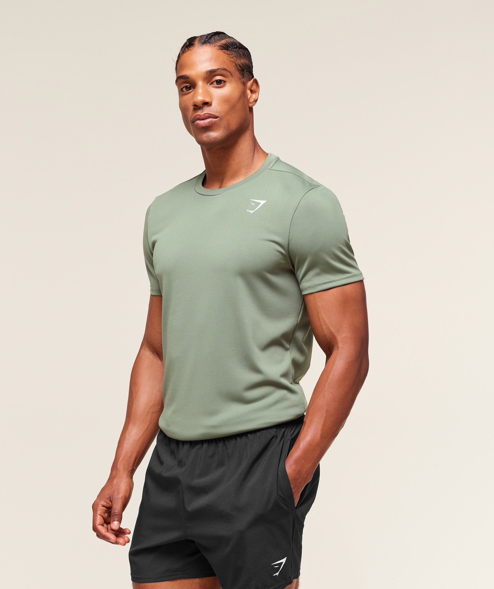 Gymshark Everyday Performance T-Shirt 2 Pack - Unit Green/Black