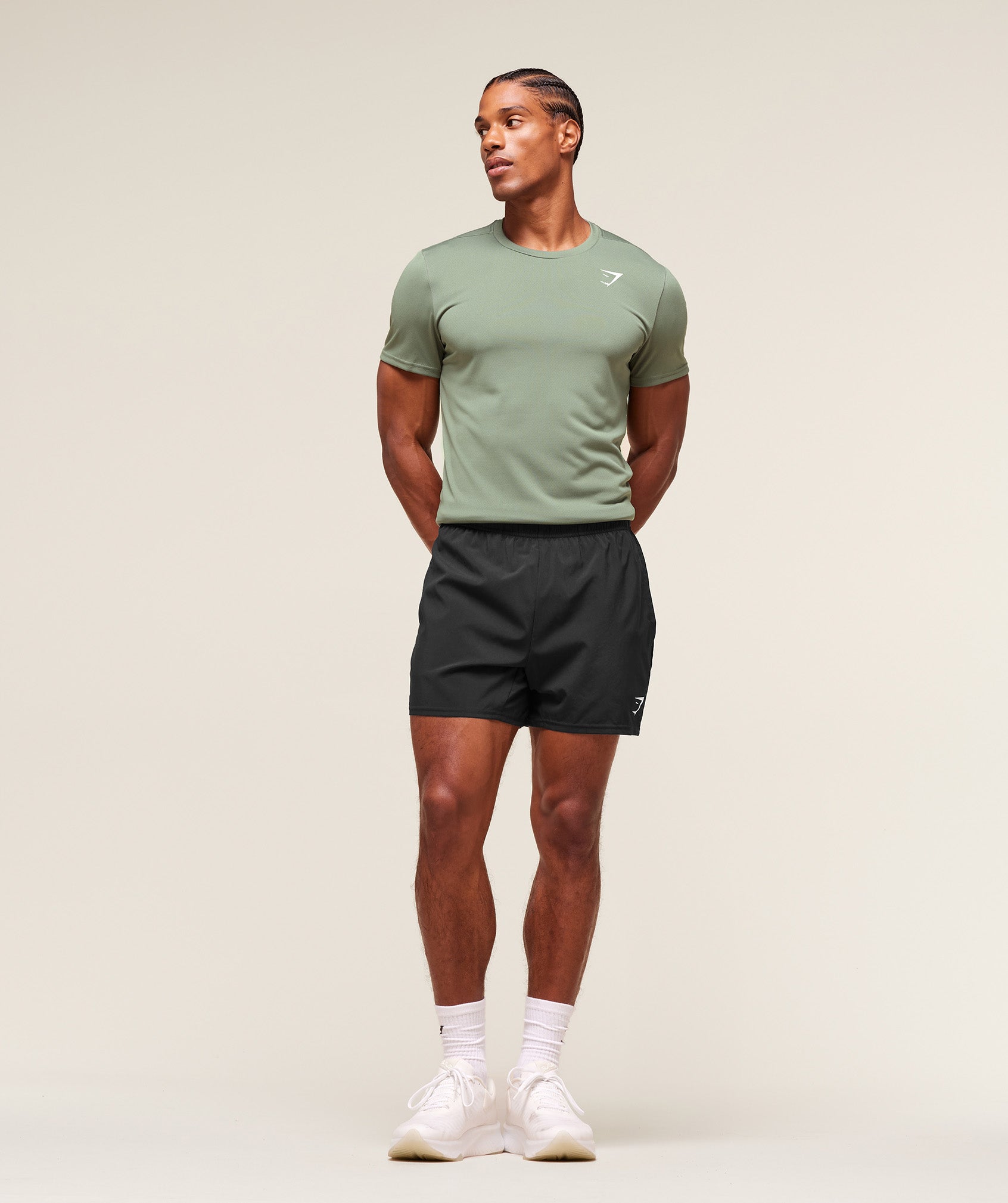 Gymshark Everyday Performance T-Shirt 2 Pack - Unit Green/Black