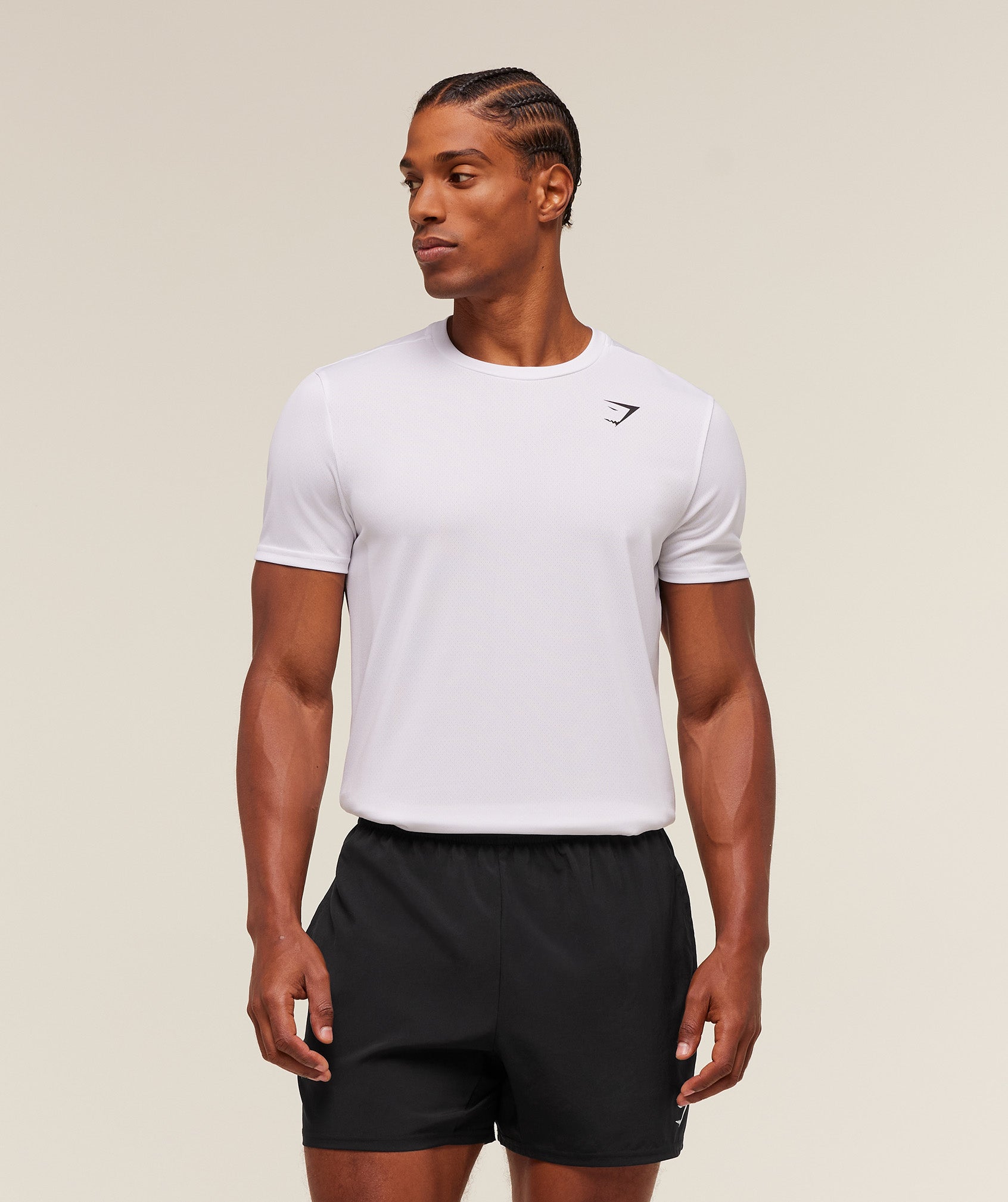 Gymshark Everyday Performance T-Shirt 2 Pack - White/Black