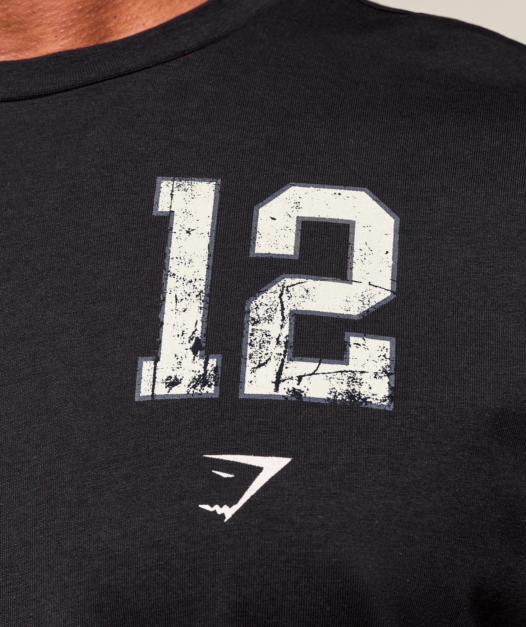 Gymshark Campus T-Shirt - Black