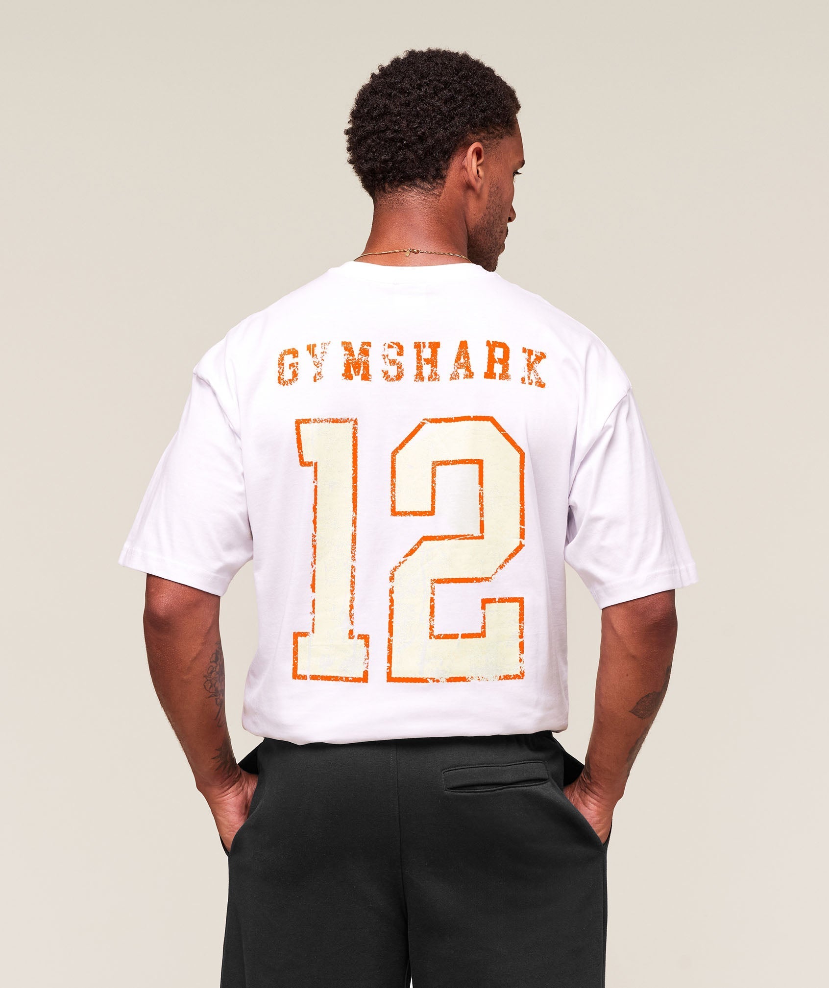 Gymshark Campus T-Shirt - White